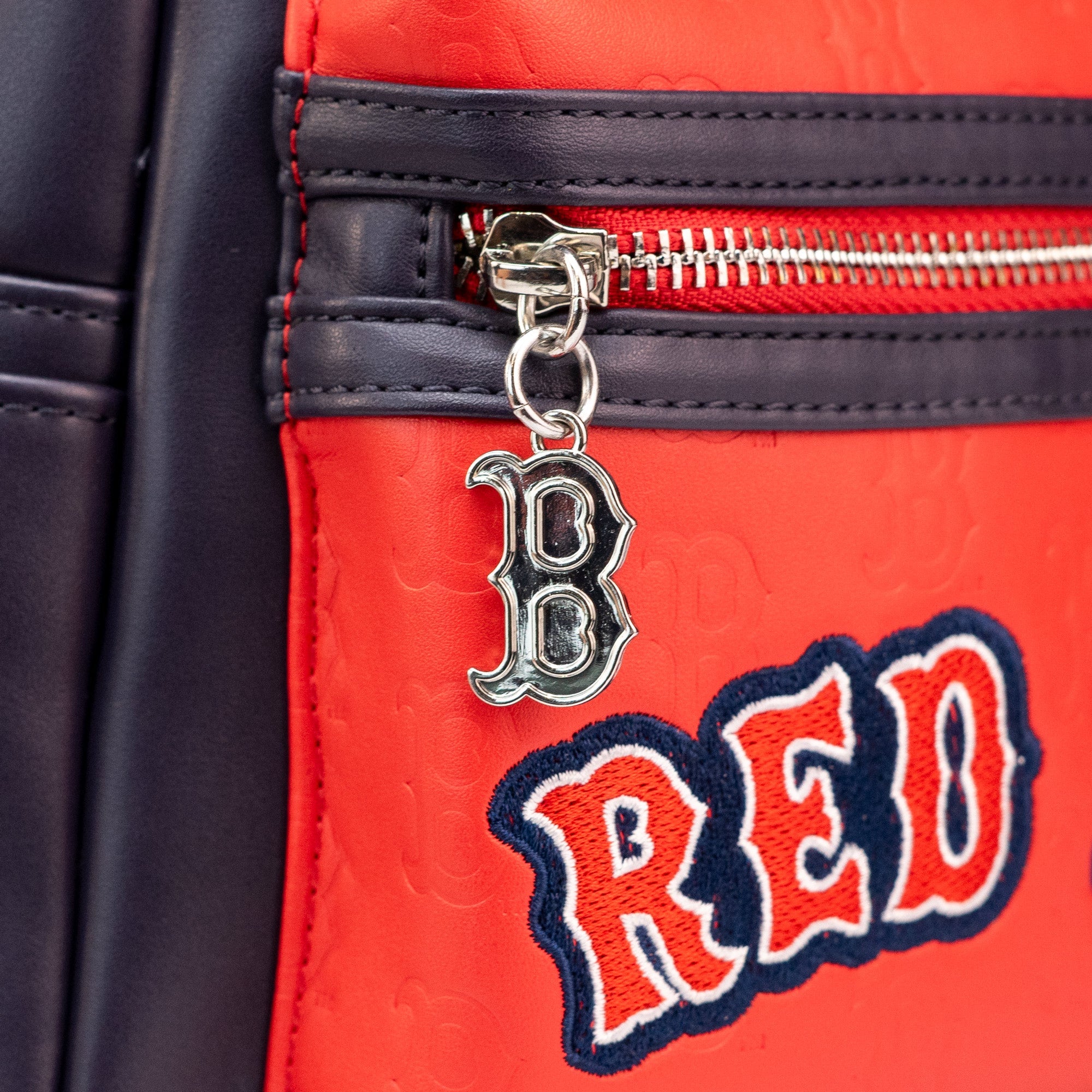 Loungefly x MLB Boston Red Sox Patches Mini Backpack - GeekCore