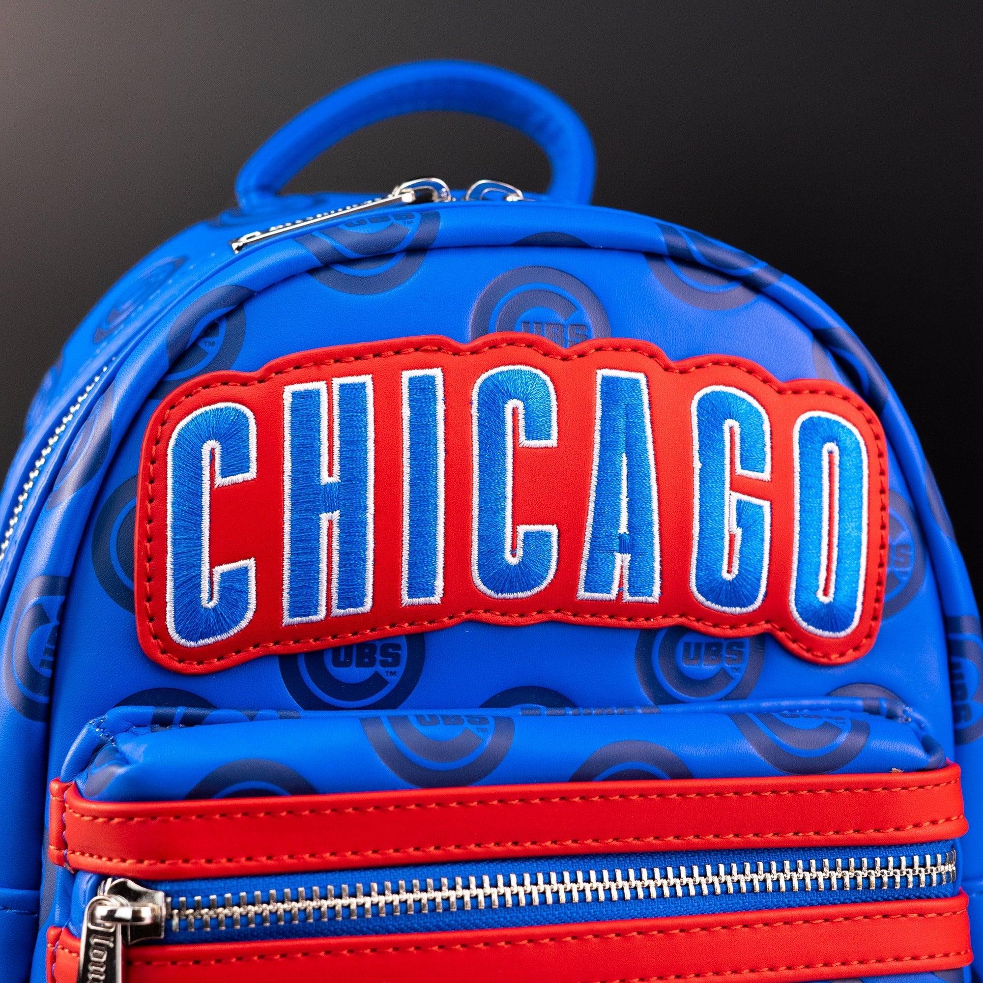 Loungefly x MLB Chicago Cubs Logo Mini Backpack - GeekCore