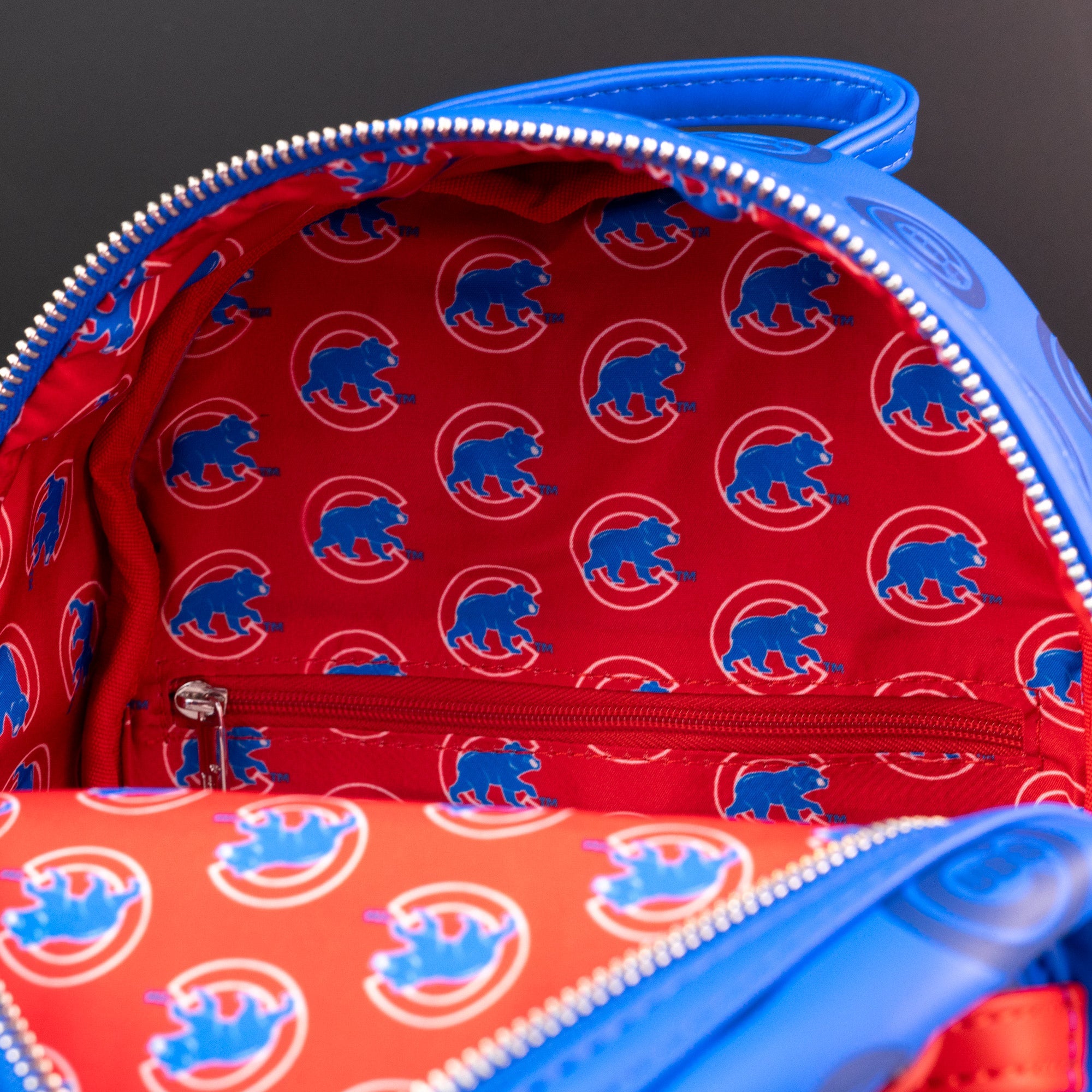 Loungefly x MLB Chicago Cubs Logo Mini Backpack - GeekCore