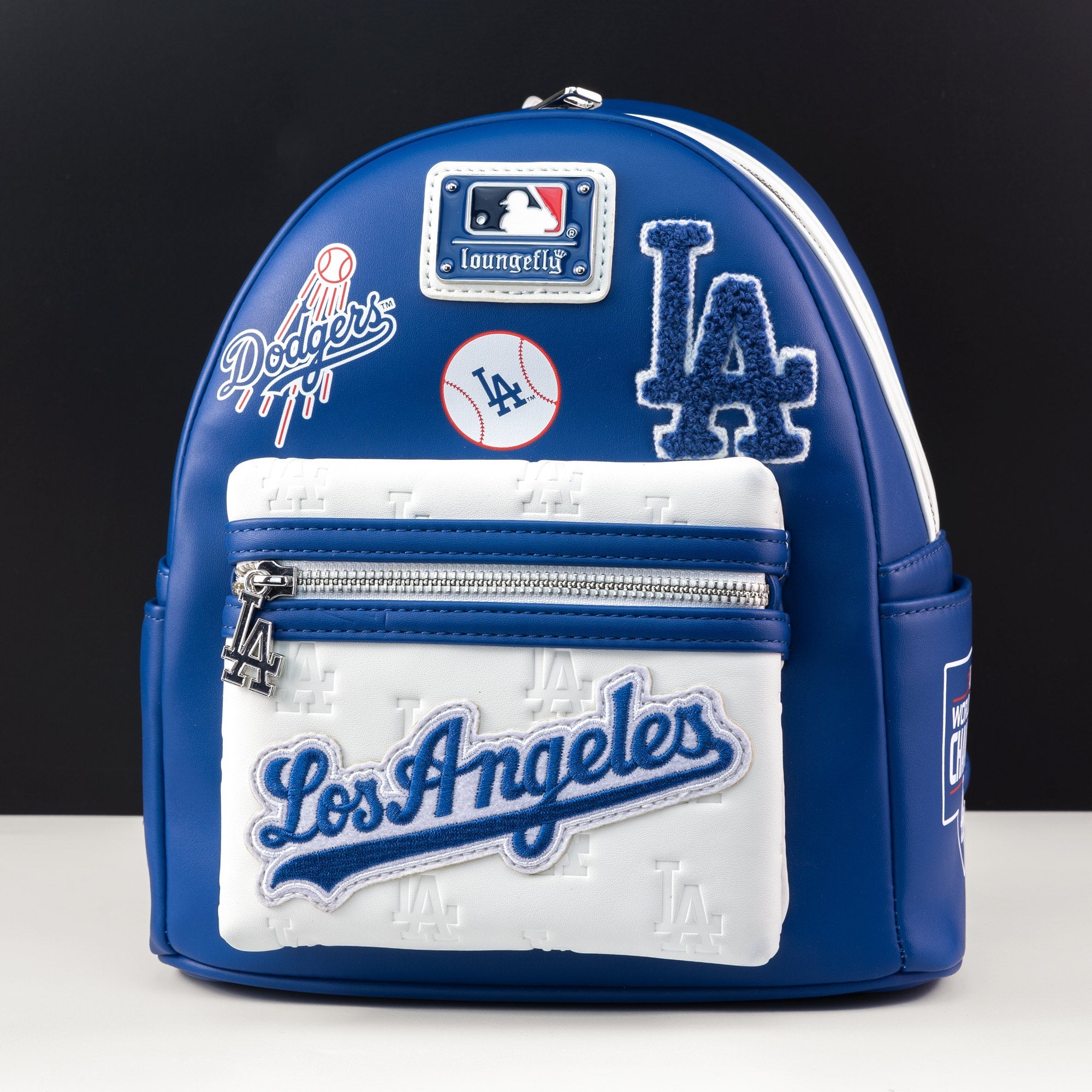 Loungefly x MLB LA Dodgers Patches Mini Backpack - GeekCore