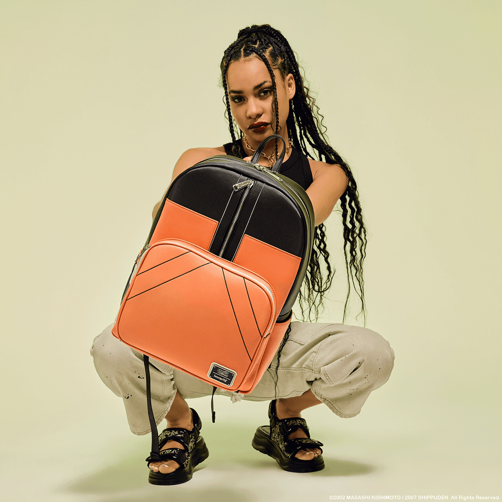 Loungefly x Naruto Cosplay Outfit Full - Size Backpack - GeekCore