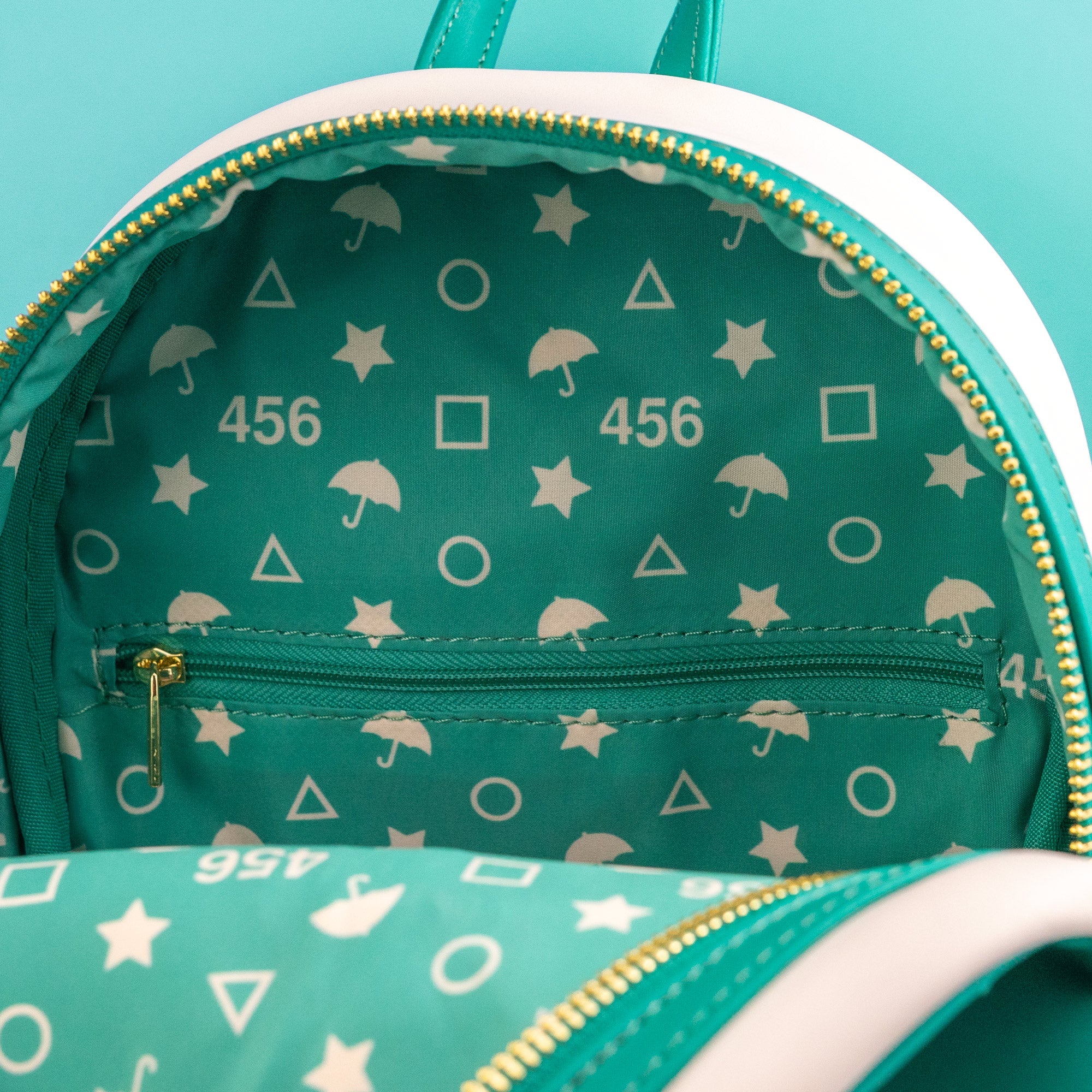 Loungefly x Netflix Squid Game Player 456 Cosplay Mini Backpack - GeekCore