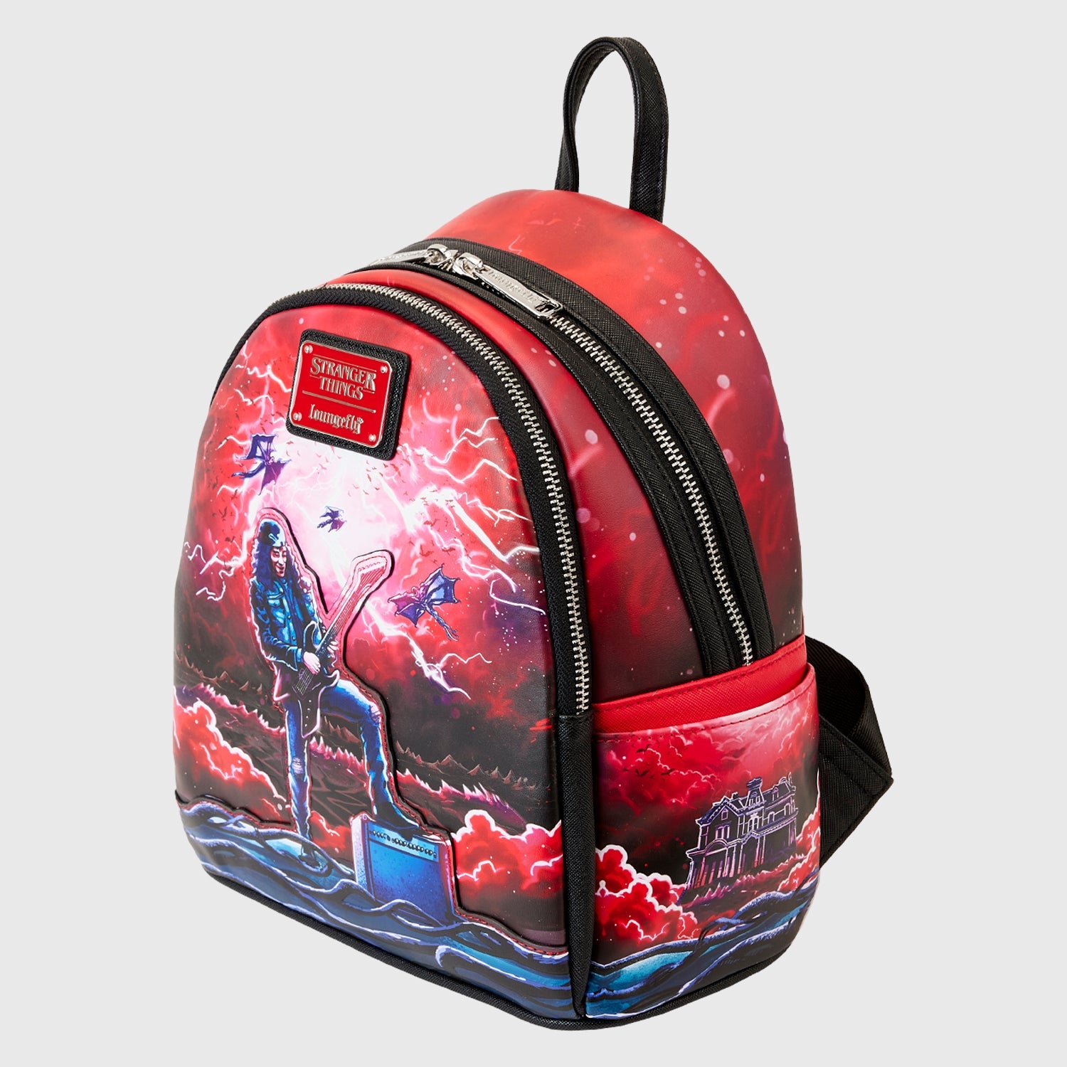 Loungefly x Netflix Stranger Things Eddie Munson Tribute Mini Backpack GeekCore