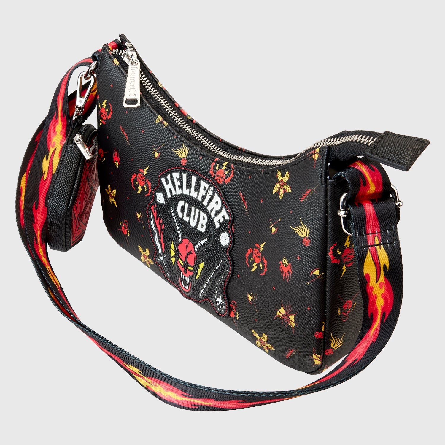 Loungefly x Netflix Stranger Things Hellfire Club Crossbody Bag - GeekCore