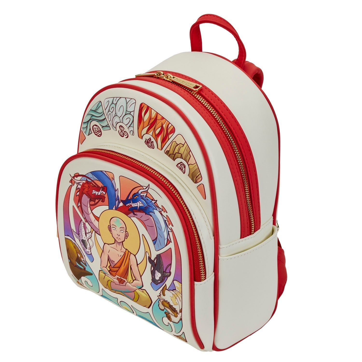 Loungefly x Nickelodeon Avatar Aang Glow in the Dark Mini Backpack - GeekCore