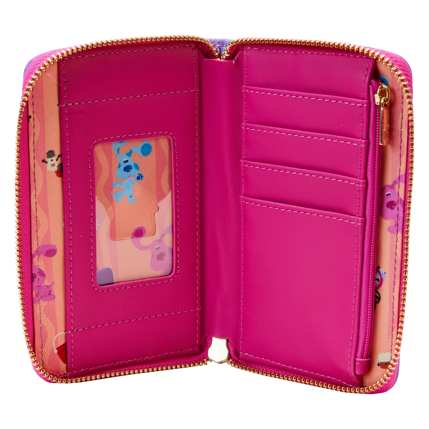 Loungefly x Nickelodeon Blues Clues Mail Time Zip Around Wallet - GeekCore