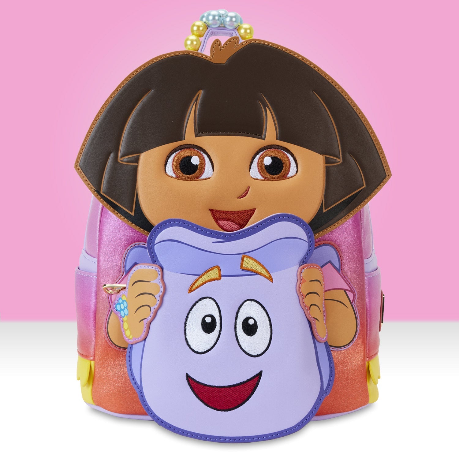 Loungefly x Nickelodeon Dora the Explorer Backpack Cosplay Mini Backpack