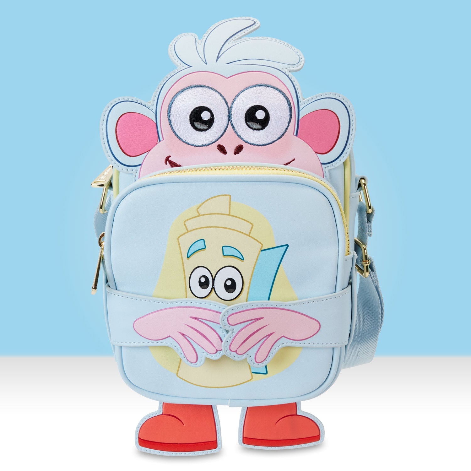 Loungefly x Nickelodeon Dora the Explorer Boots Crossbuddies Bag - GeekCore