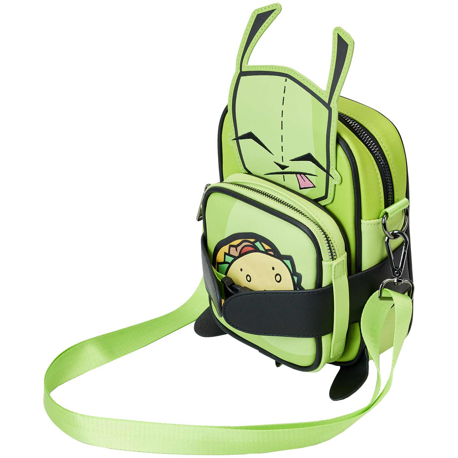 Loungefly x Nickelodeon Invader Zim Gir Cosplay Crossbuddies Bag - GeekCore