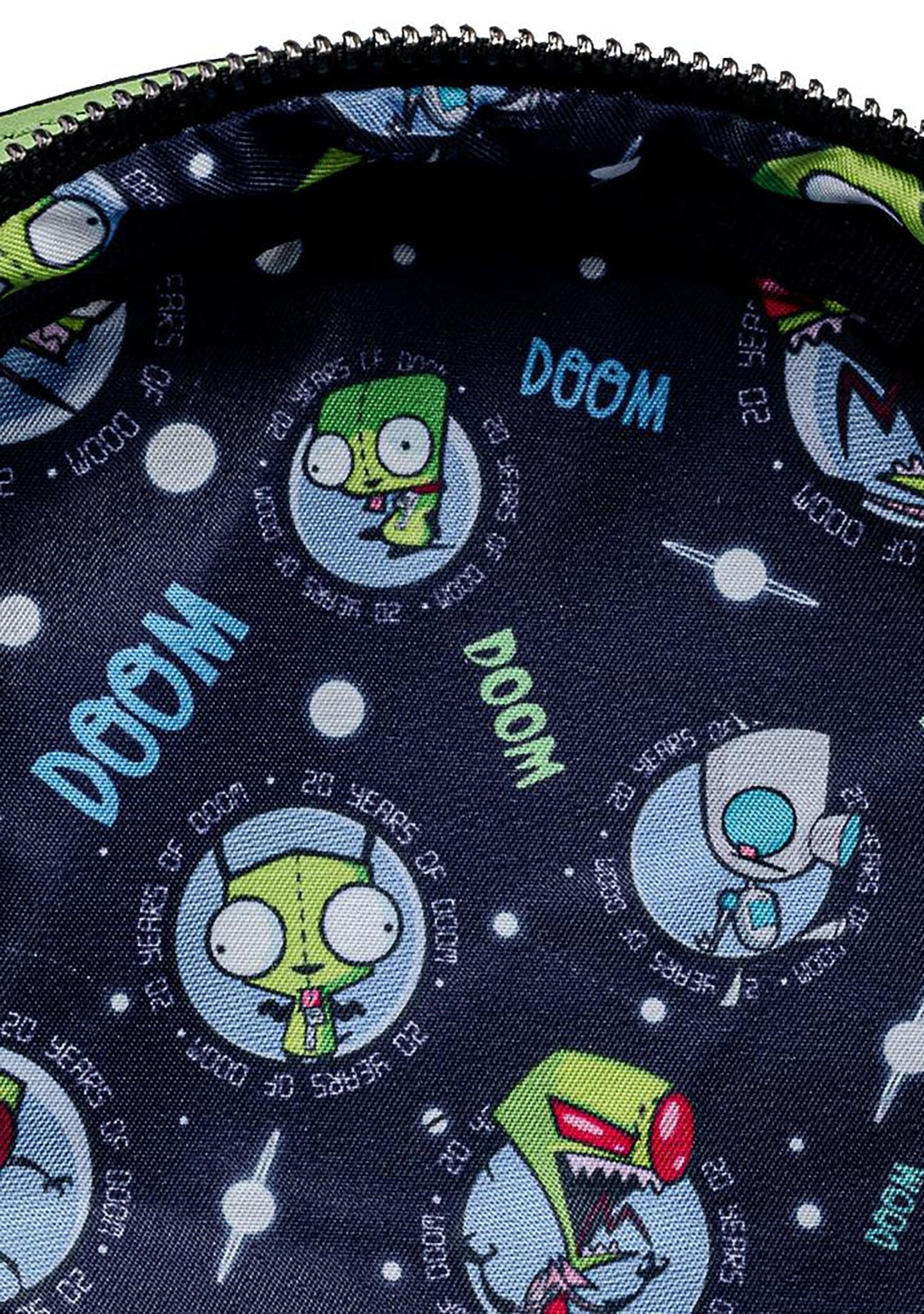 Loungefly x Nickelodeon Invader Zim Gir Pig Bee Doom Mini Backpack - GeekCore