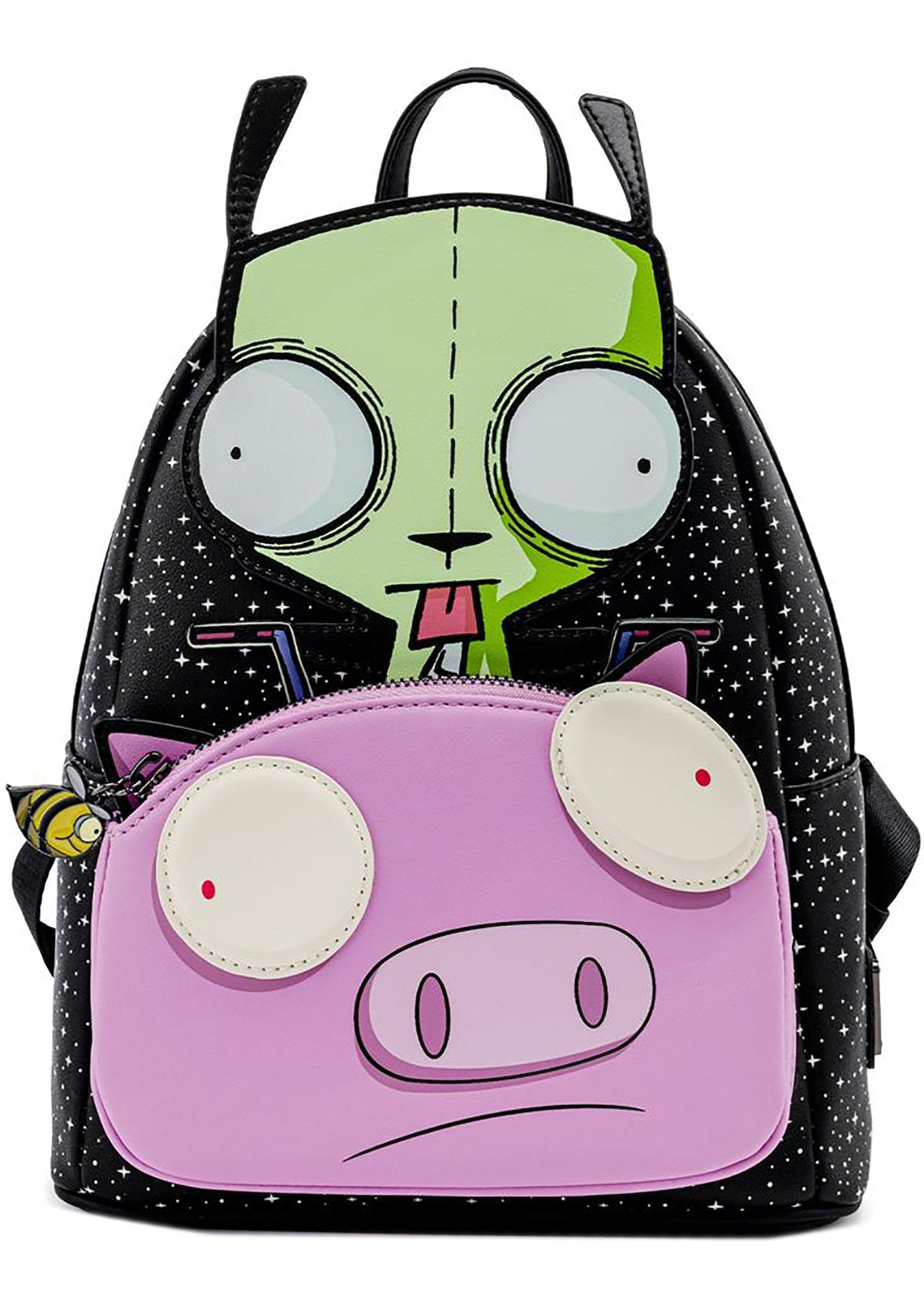 Loungefly x Nickelodeon Invader Zim Gir Pig Bee Doom Mini Backpack - GeekCore