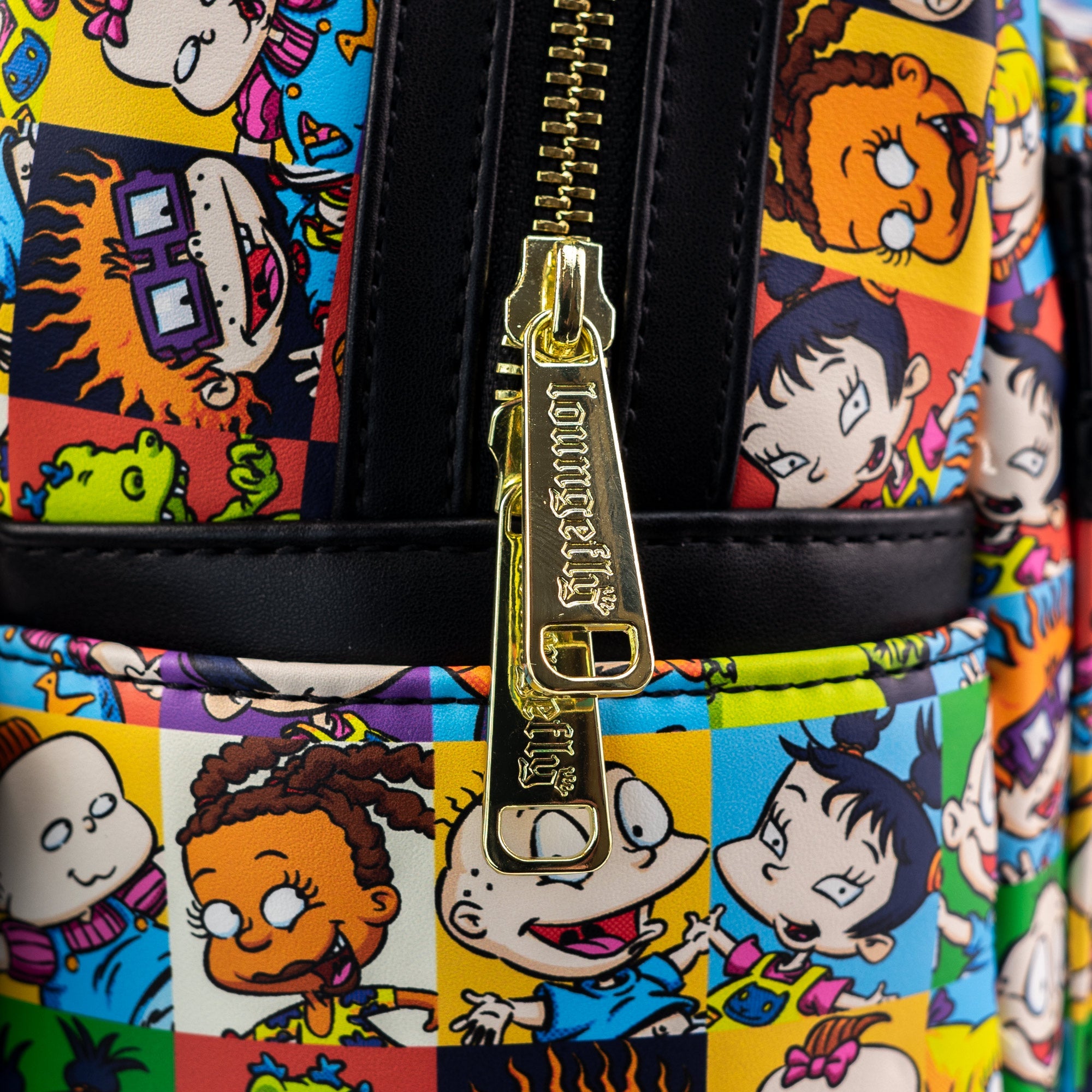 Loungefly x Nickelodeon Rugrats Character Tile Print Mini Backpack - GeekCore