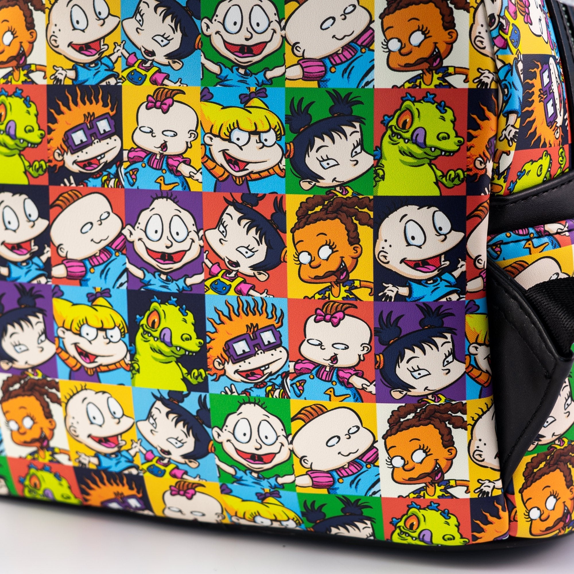 Loungefly x Nickelodeon Rugrats Character Tile Print Mini Backpack - GeekCore