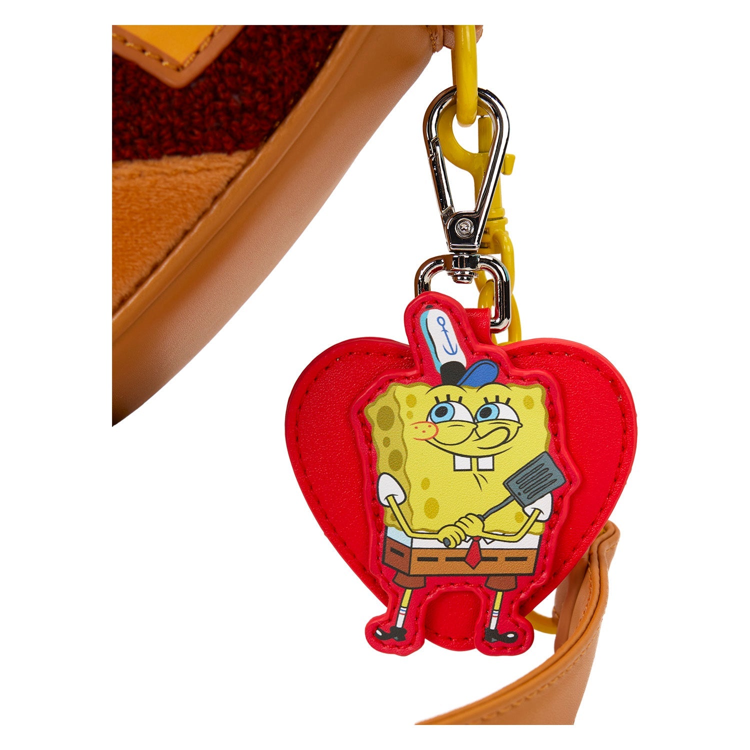 Loungefly x Nickelodeon Spongebob Krabby Patty Plush Crossbody Bag - GeekCore