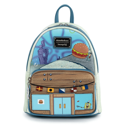 Loungefly x Nickelodeon SpongeBob Krusty Krab Mini Backpack - GeekCore