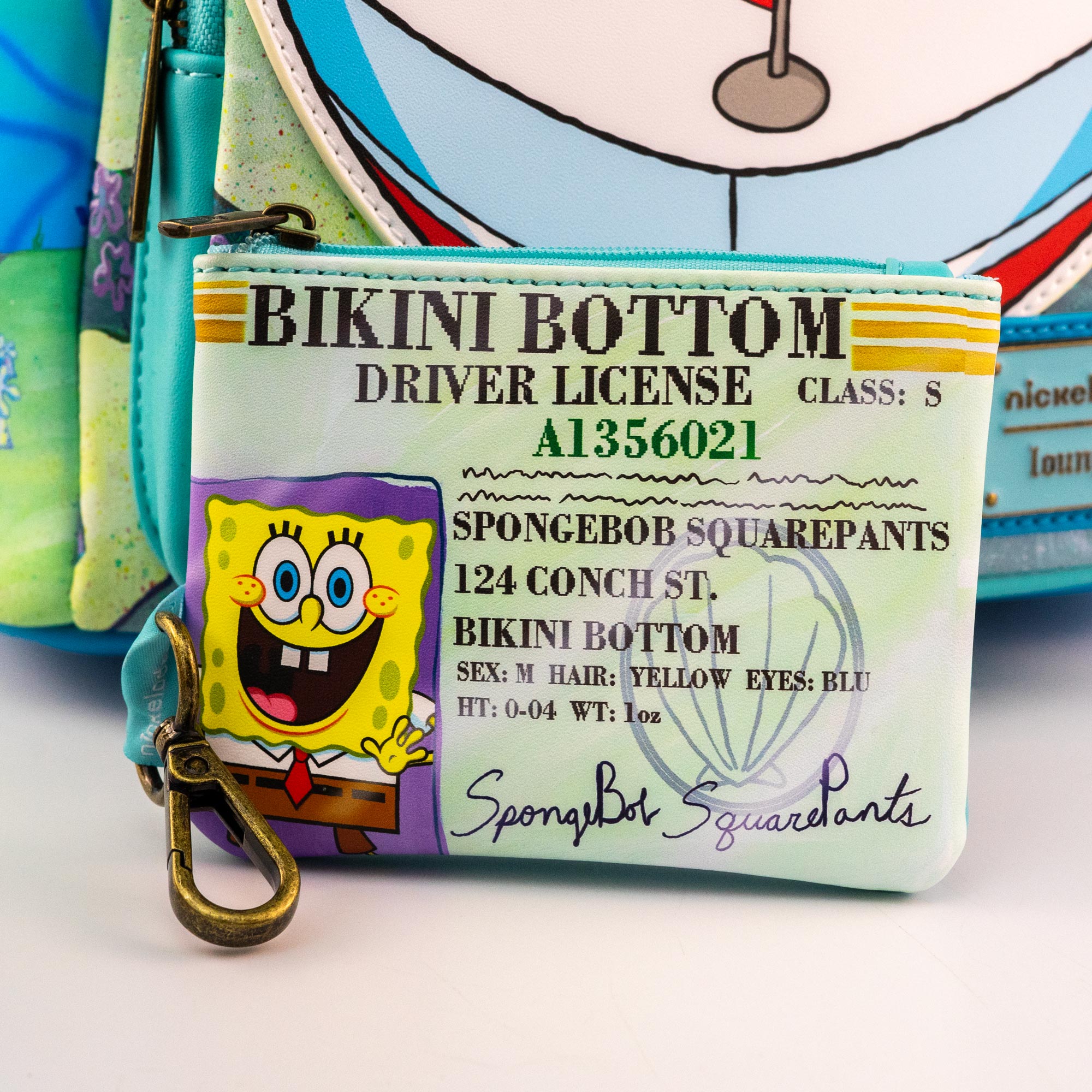 Loungefly x Nickelodeon SpongeBob Squarepants Mrs. Puff’s Boating School Mini Backpack - GeekCore