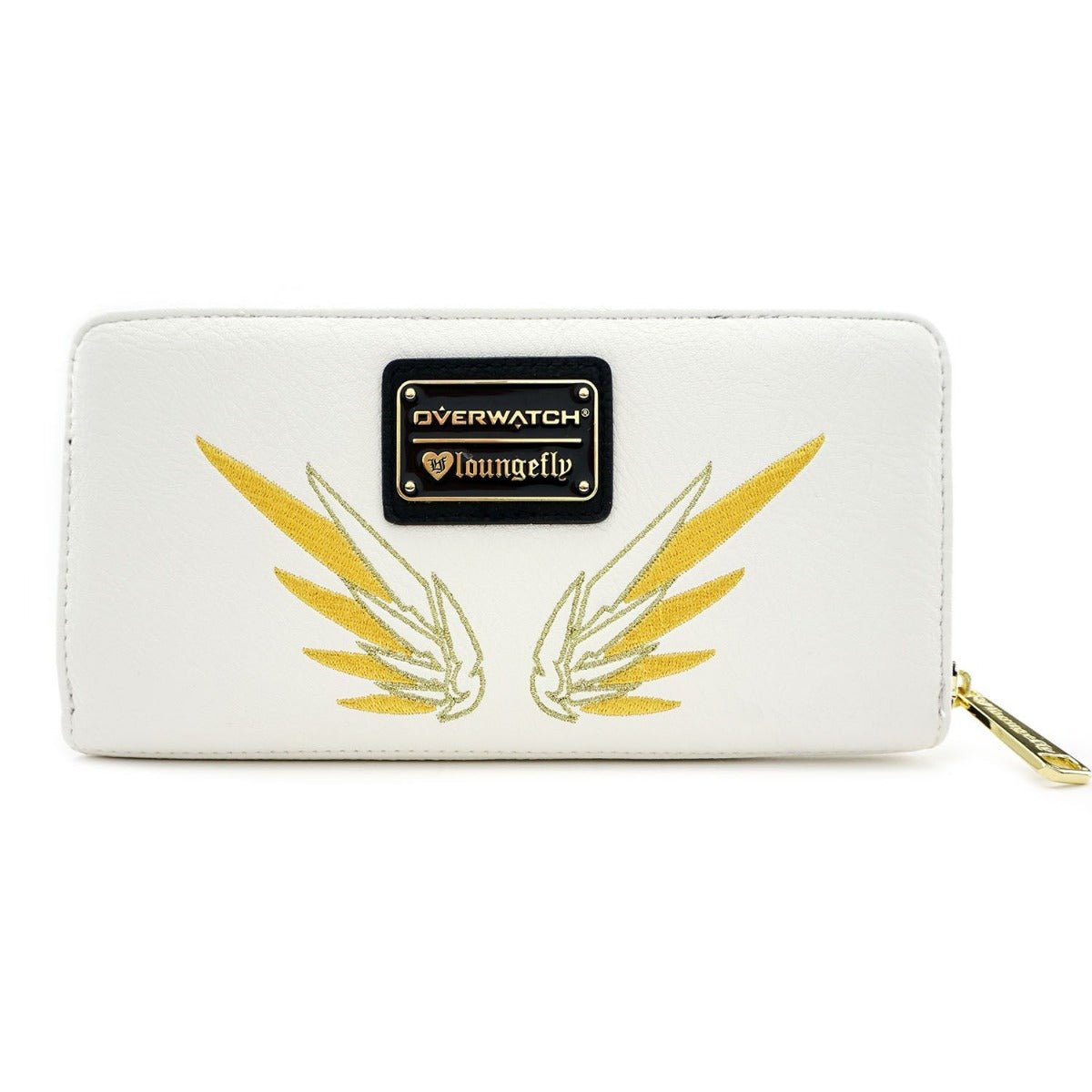 Loungefly x Overwatch Mercy Zip Around Purse - GeekCore