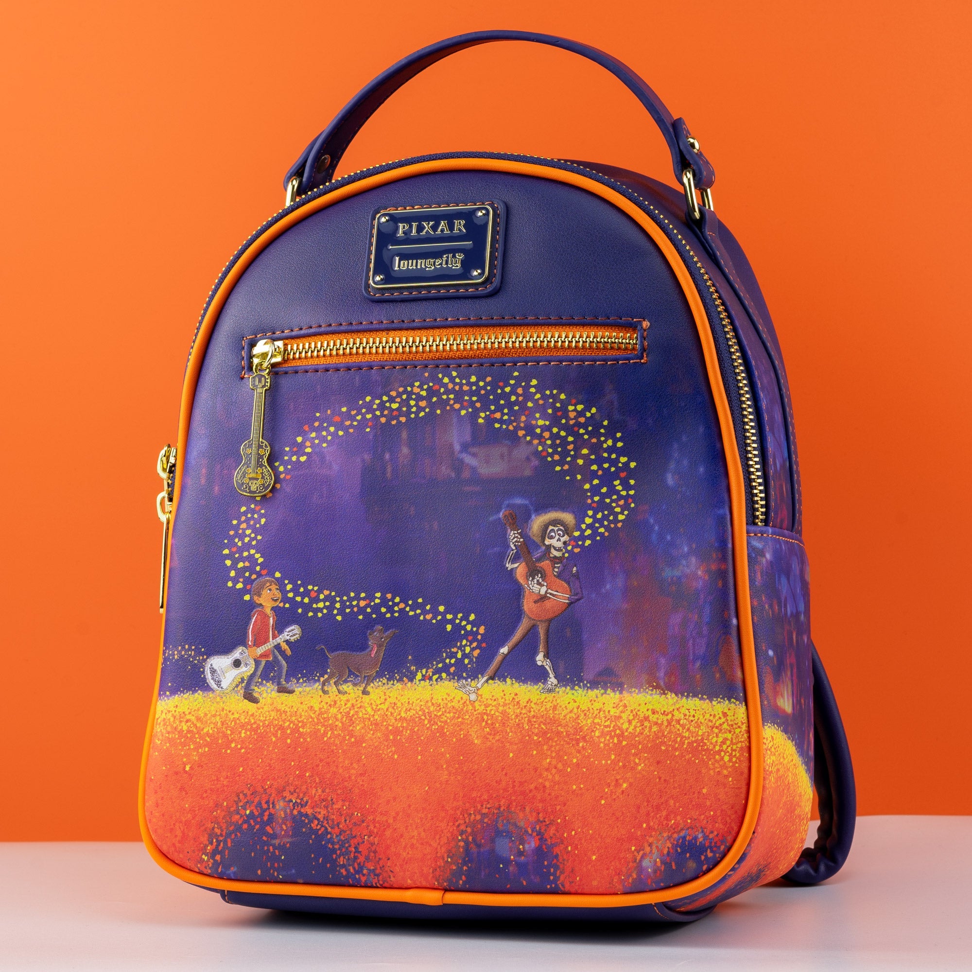 Loungefly x Pixar Coco Marigold Bridge Mini Backpack GeekCore