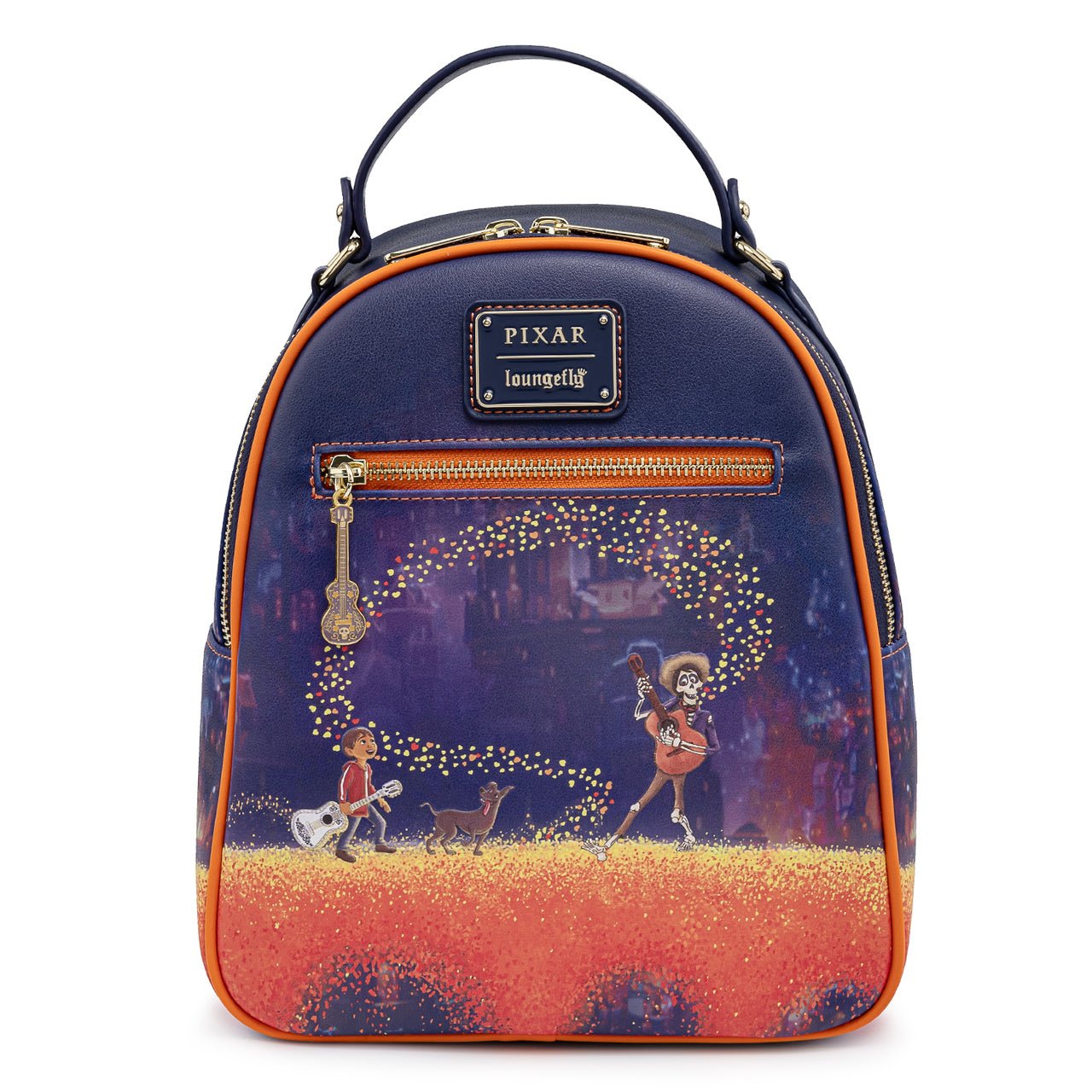 Loungefly x Pixar Coco Marigold Bridge Mini Backpack - GeekCore