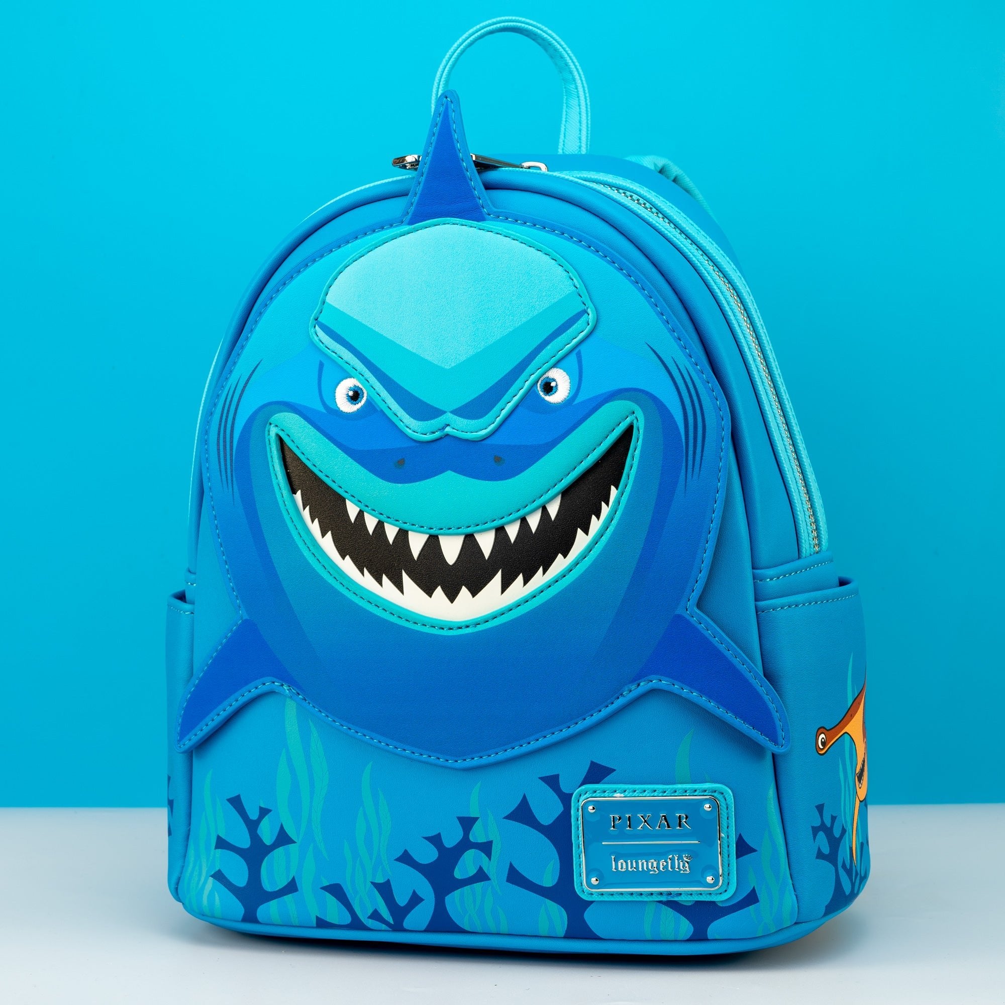 Loungefly x Pixar Finding Nemo Bruce Cosplay Mini Backpack - GeekCore