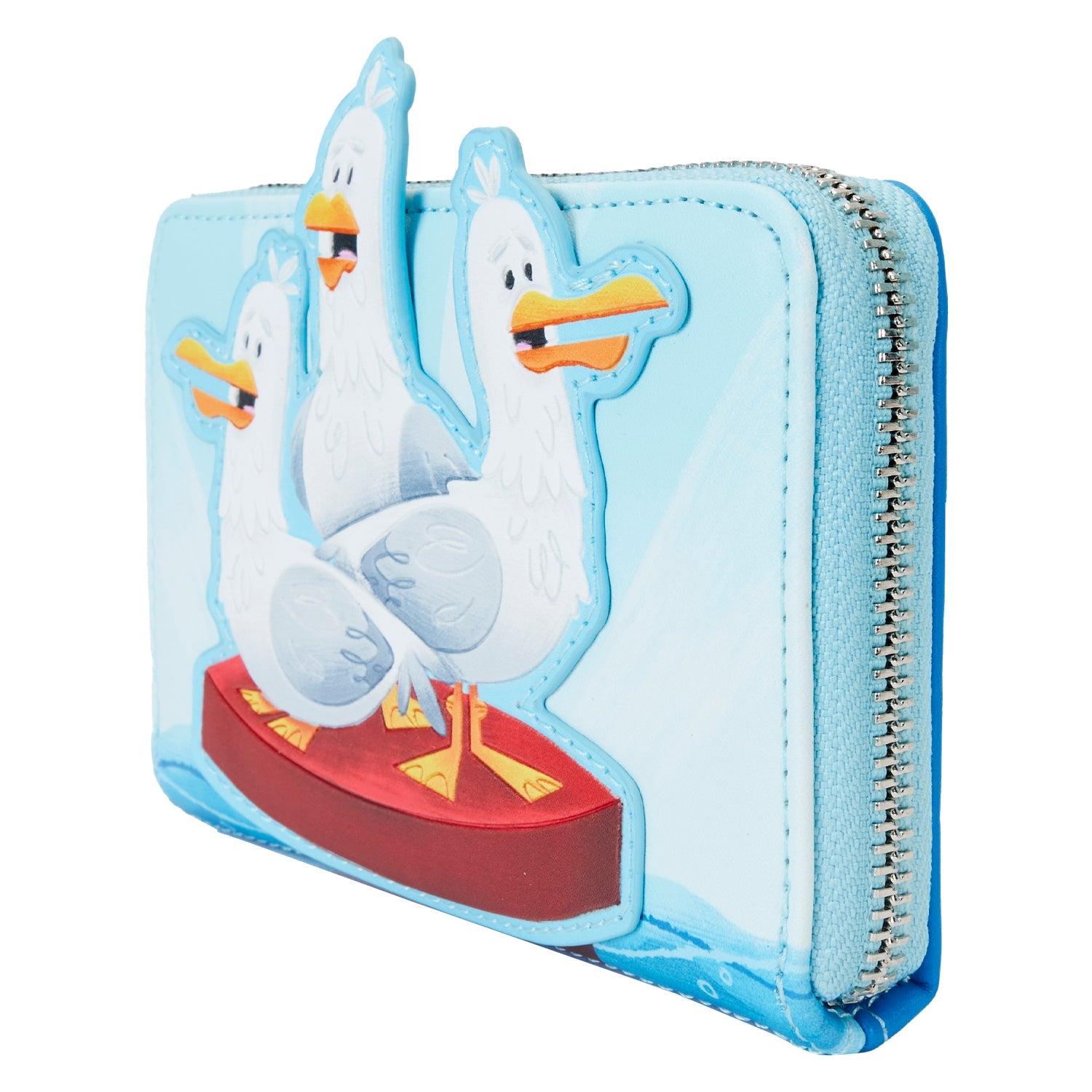 Loungefly x Pixar Finding Nemo Mine Mine Mine Seagulls Zip Around Wallet - GeekCore