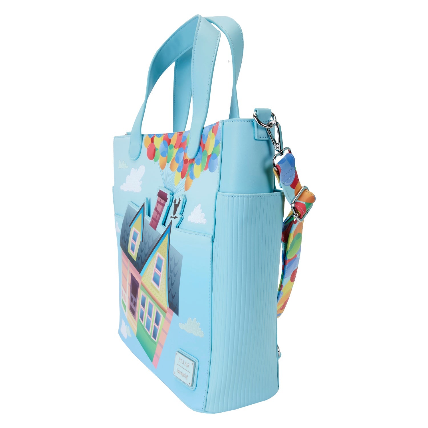 Loungefly x Pixar Up 15th Anniversary Convertible Tote Bag - GeekCore