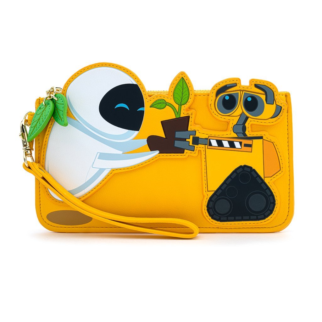 Loungefly x Pixar Wall - E And Eve Boot Plant Flap Purse - GeekCore