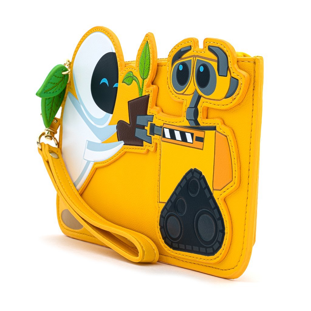 Loungefly x Pixar Wall - E And Eve Boot Plant Flap Purse - GeekCore