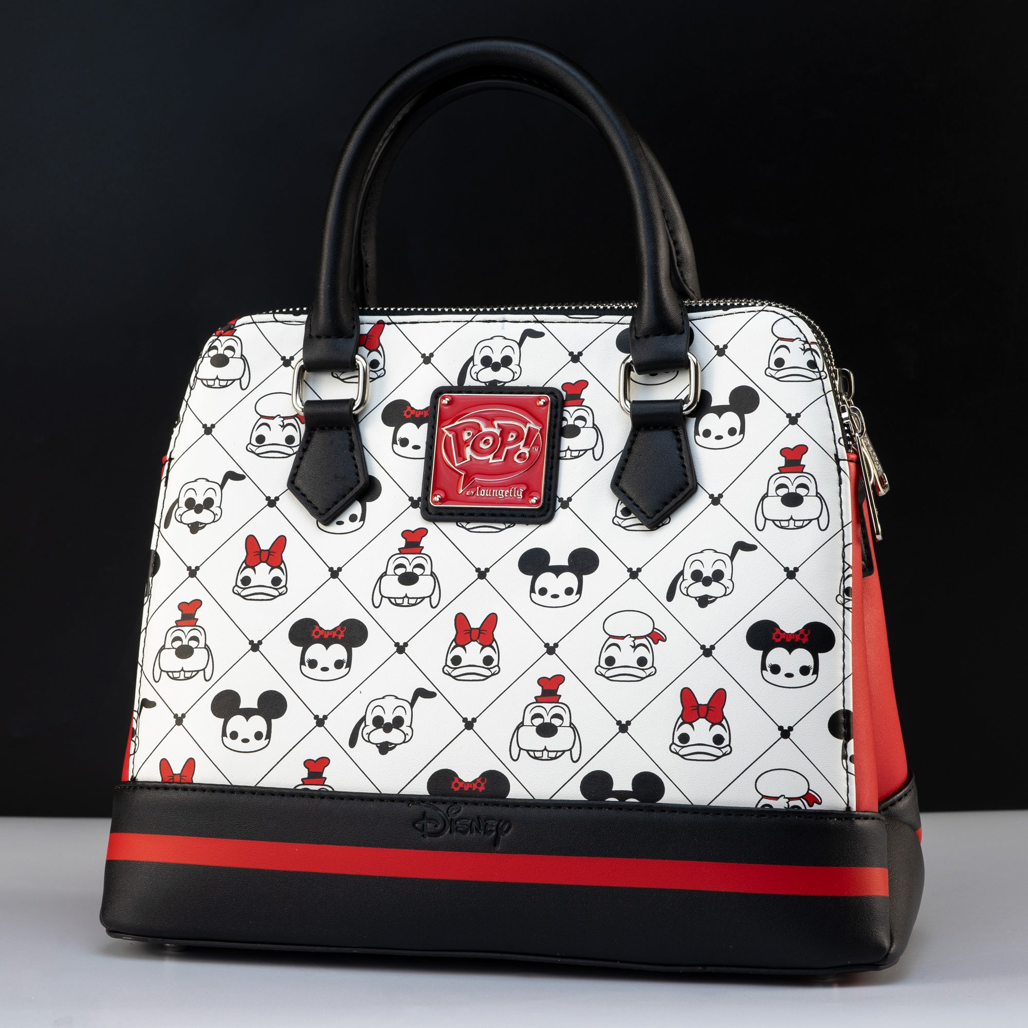 Loungefly x Pop! Disney Cast AOP Crossbody Bag - GeekCore