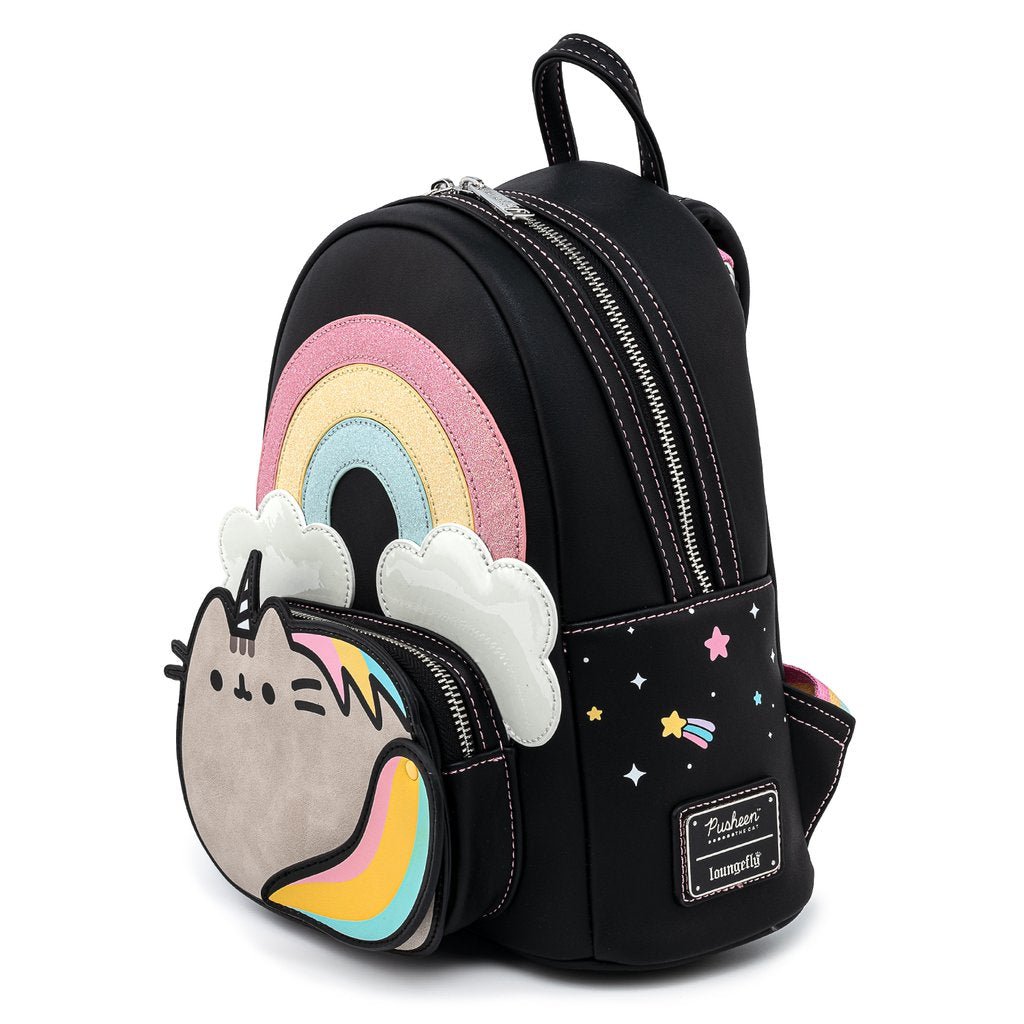 Loungefly x Pusheen Rainbow Unicorn Mini Backpack - GeekCore