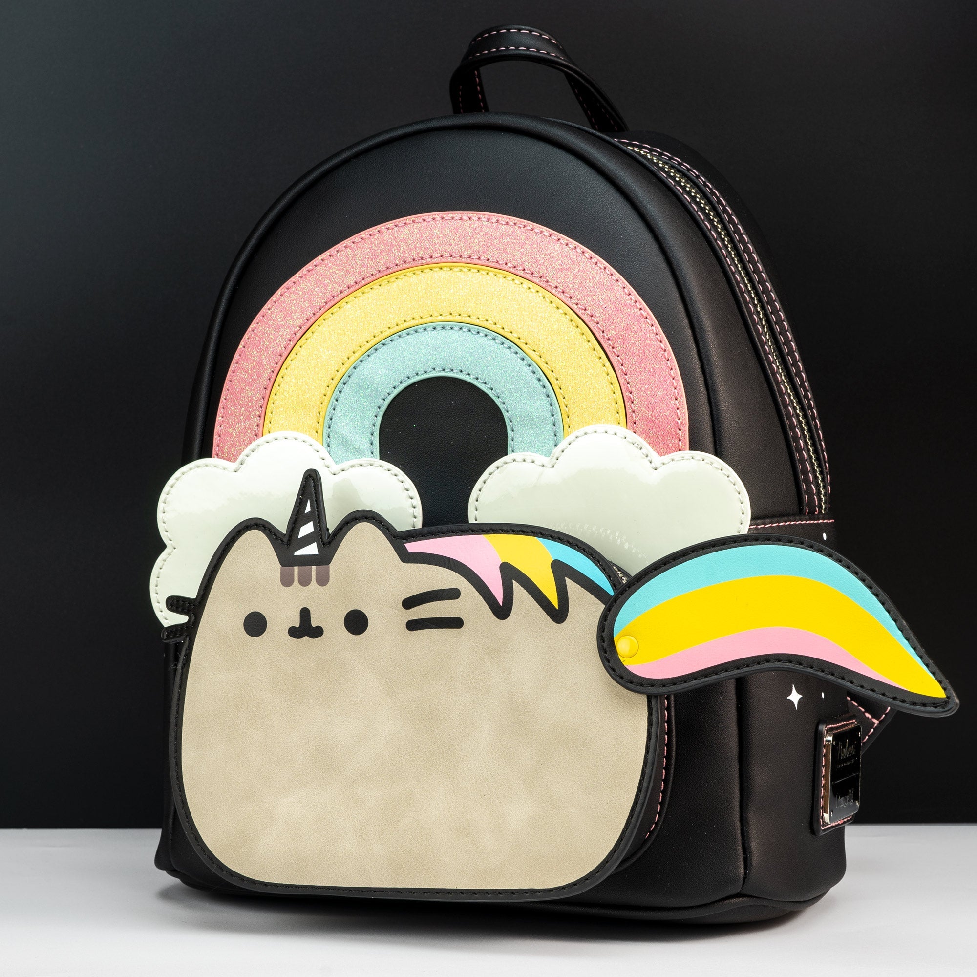 Loungefly x Pusheen Rainbow Unicorn Mini Backpack GeekCore