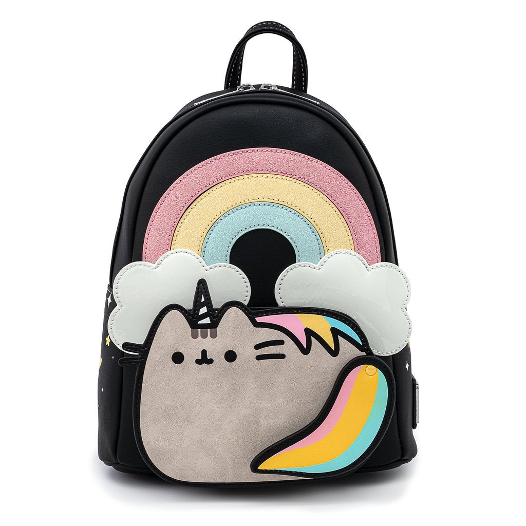 Loungefly x Pusheen Rainbow Unicorn Mini Backpack GeekCore