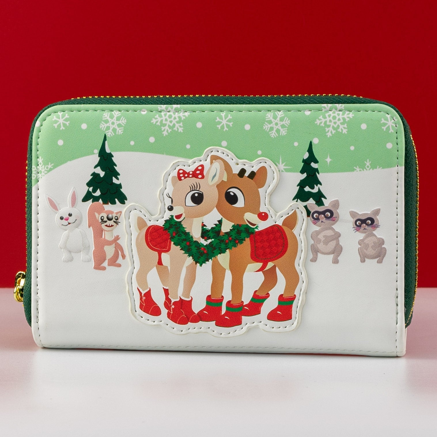 Loungefly x Rudolph the Red - Nosed Reindeer Couple Wallet - GeekCore