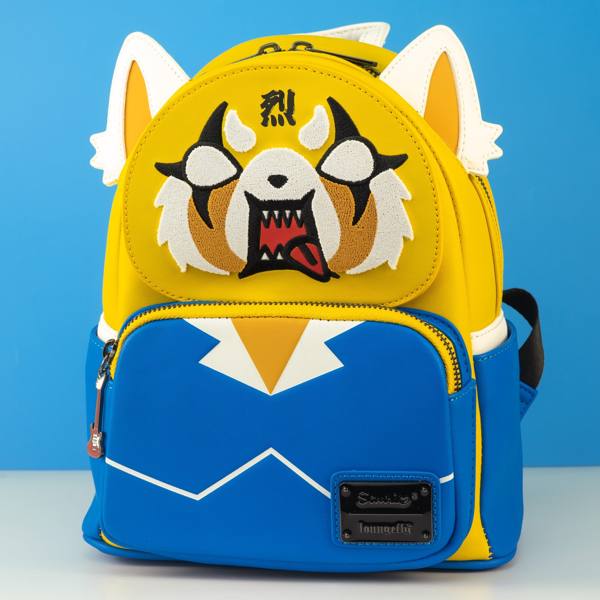 Loungefly x Sanrio Aggretsuko Two Face Cosplay Mini Backpack GeekCore