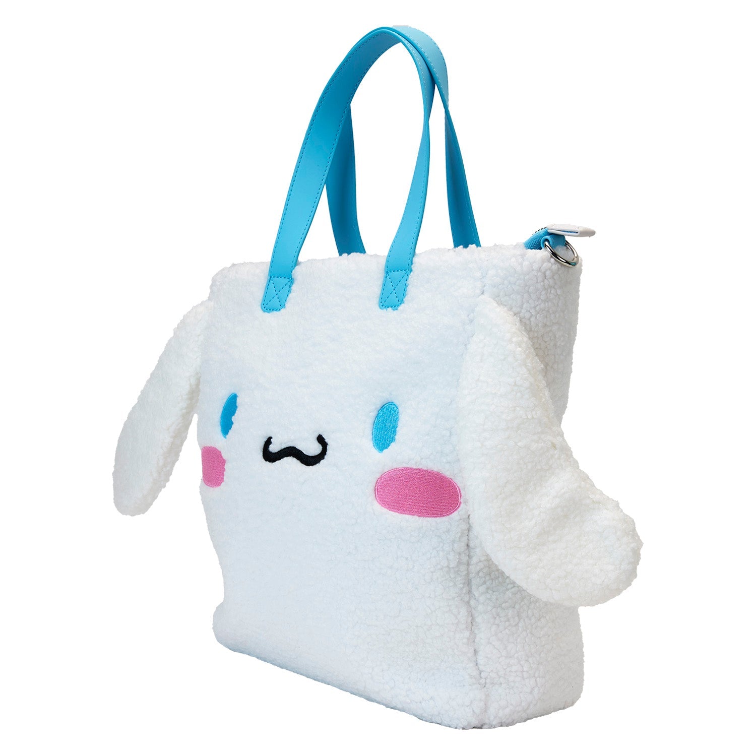 Loungefly x Sanrio Cinnamoroll Sherpa Tote Bag with Coin Bag - GeekCore