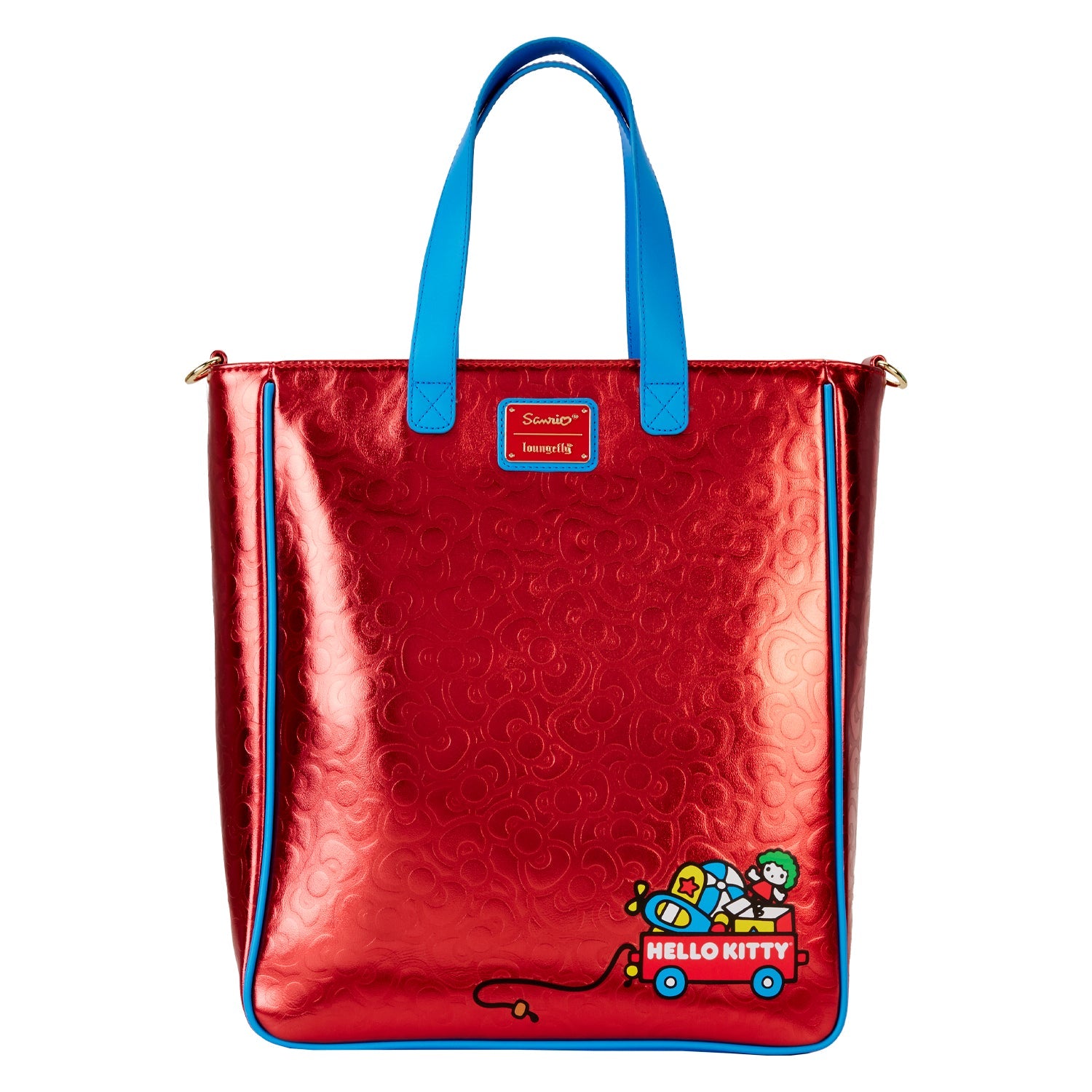 Loungefly x Sanrio Hello Kitty 50th Anniversary Metallic Tote Bag - GeekCore