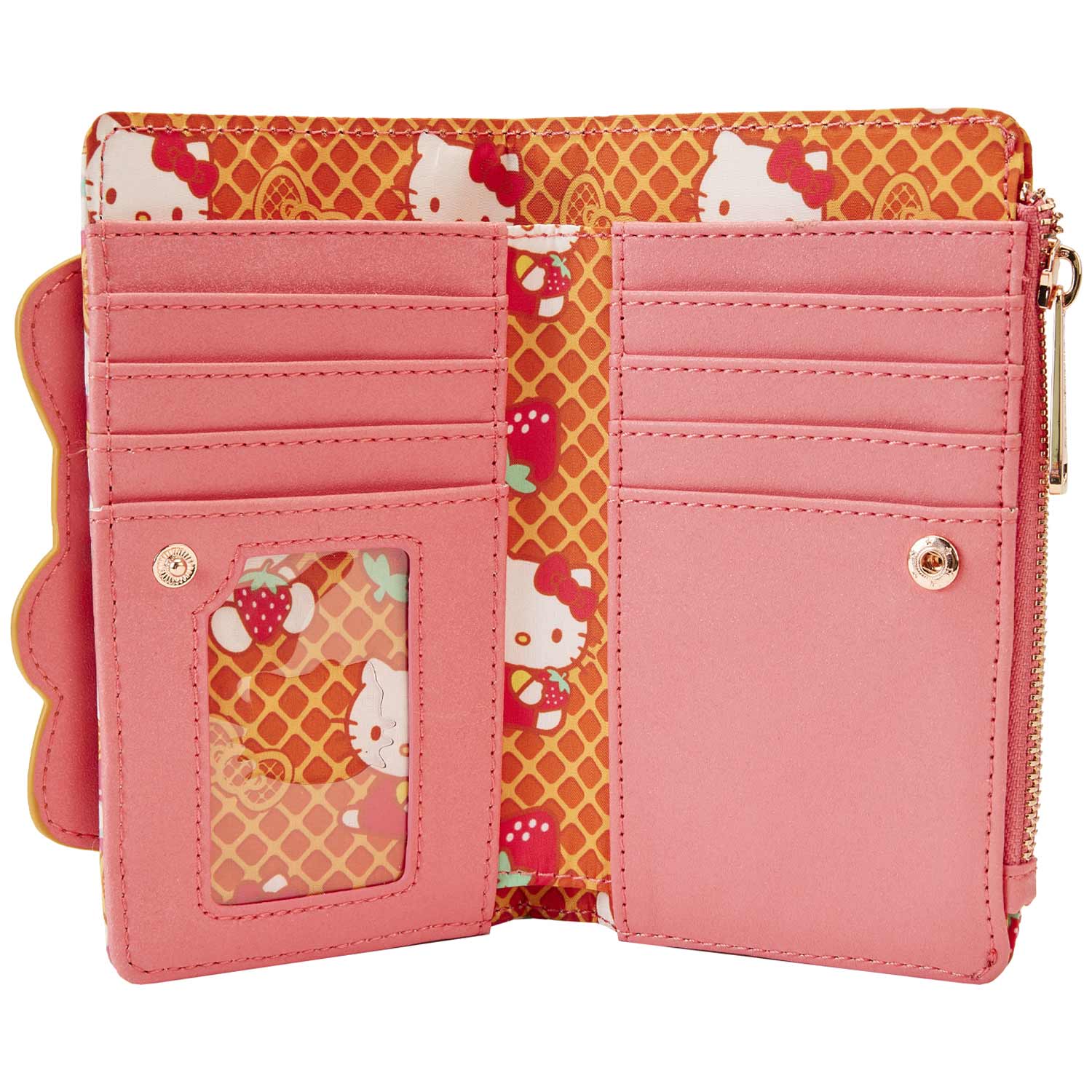 Loungefly x Sanrio Hello Kitty Breakfast Waffle Wallet - GeekCore