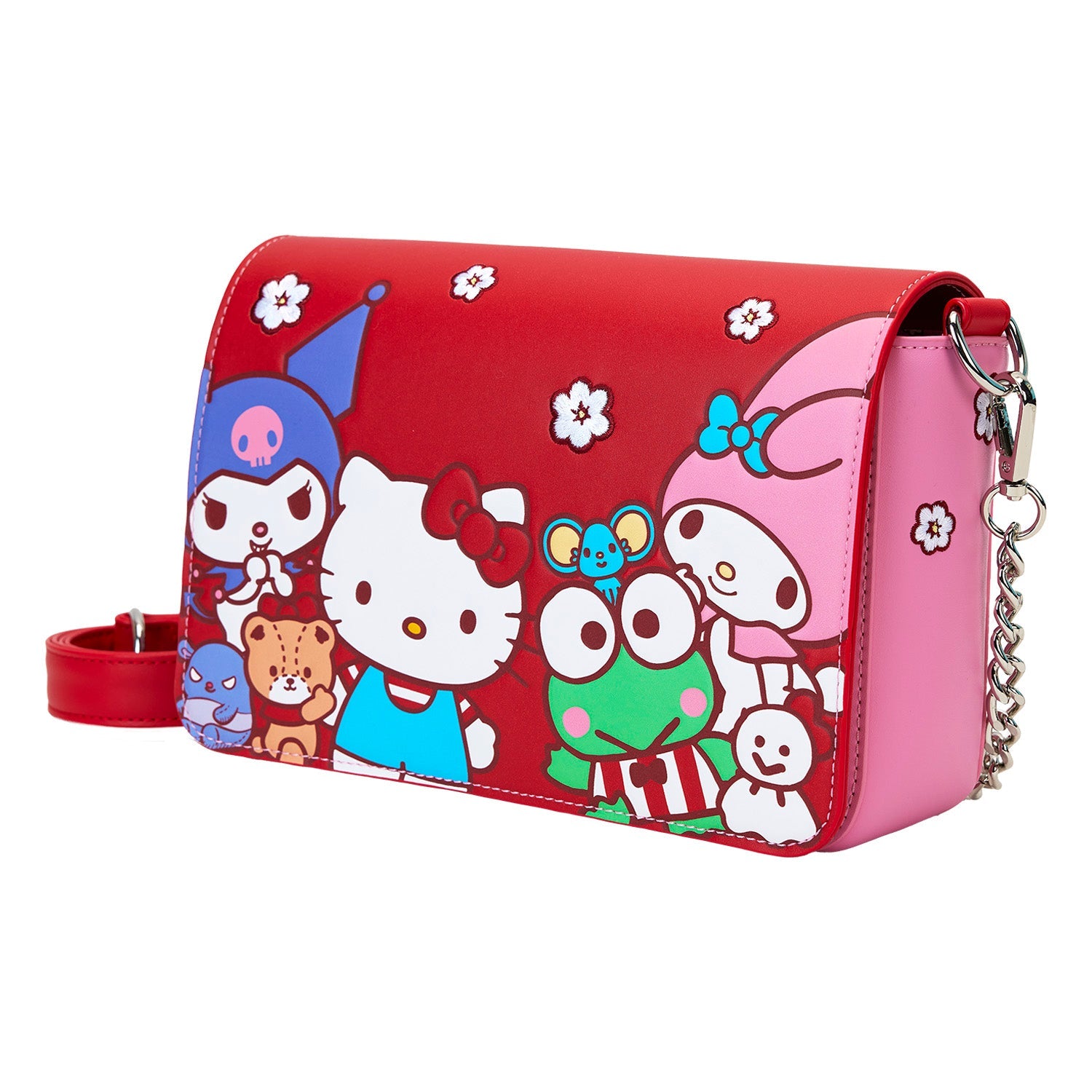 Loungefly x Sanrio Hello Kitty & Friends Colour Block Crossbody Bag - GeekCore