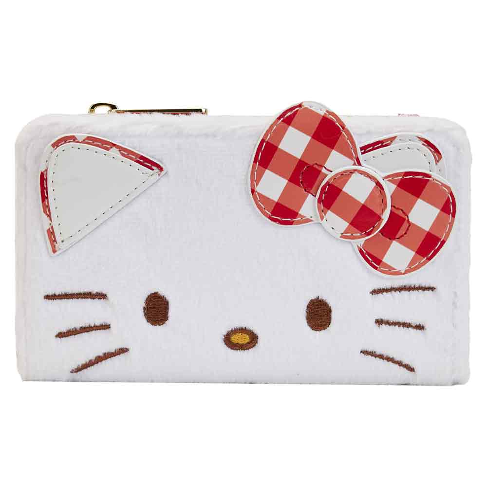 Loungefly x Sanrio Hello Kitty Gingham Cosplay Wallet - GeekCore