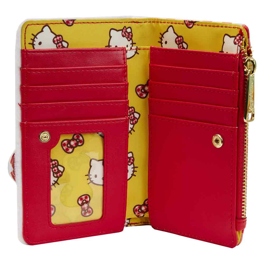 Loungefly x Sanrio Hello Kitty Gingham Cosplay Wallet - GeekCore