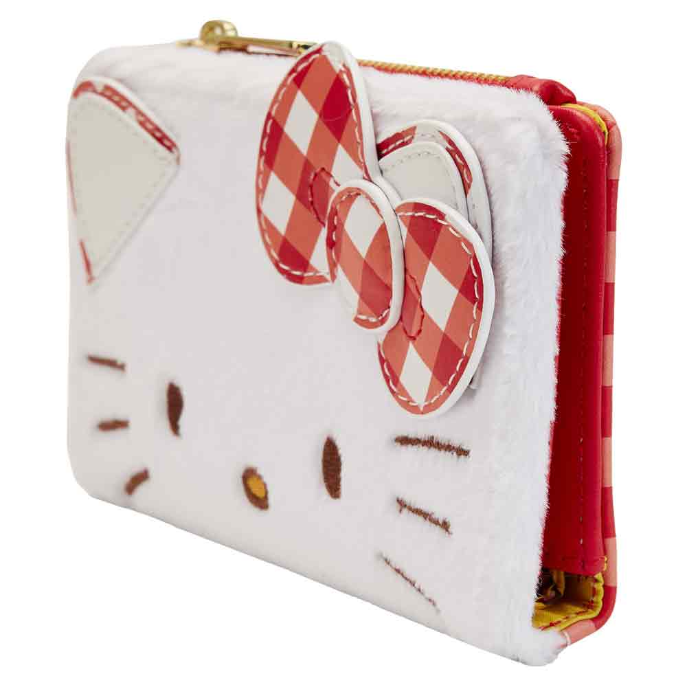 Loungefly x Sanrio Hello Kitty Gingham Cosplay Wallet - GeekCore