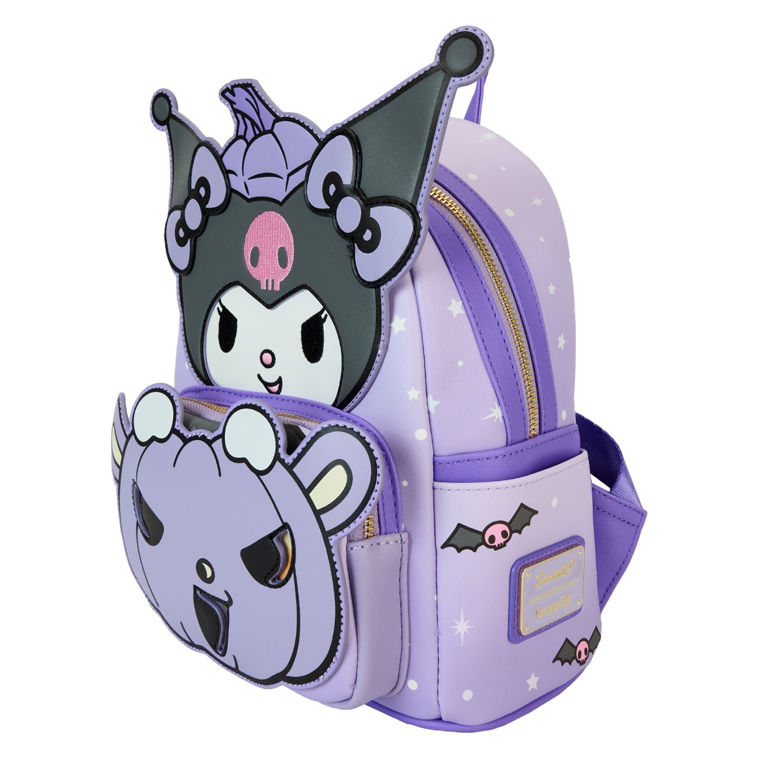 Loungefly x Sanrio Kuromi Pumpkin Mini Backpack - GeekCore