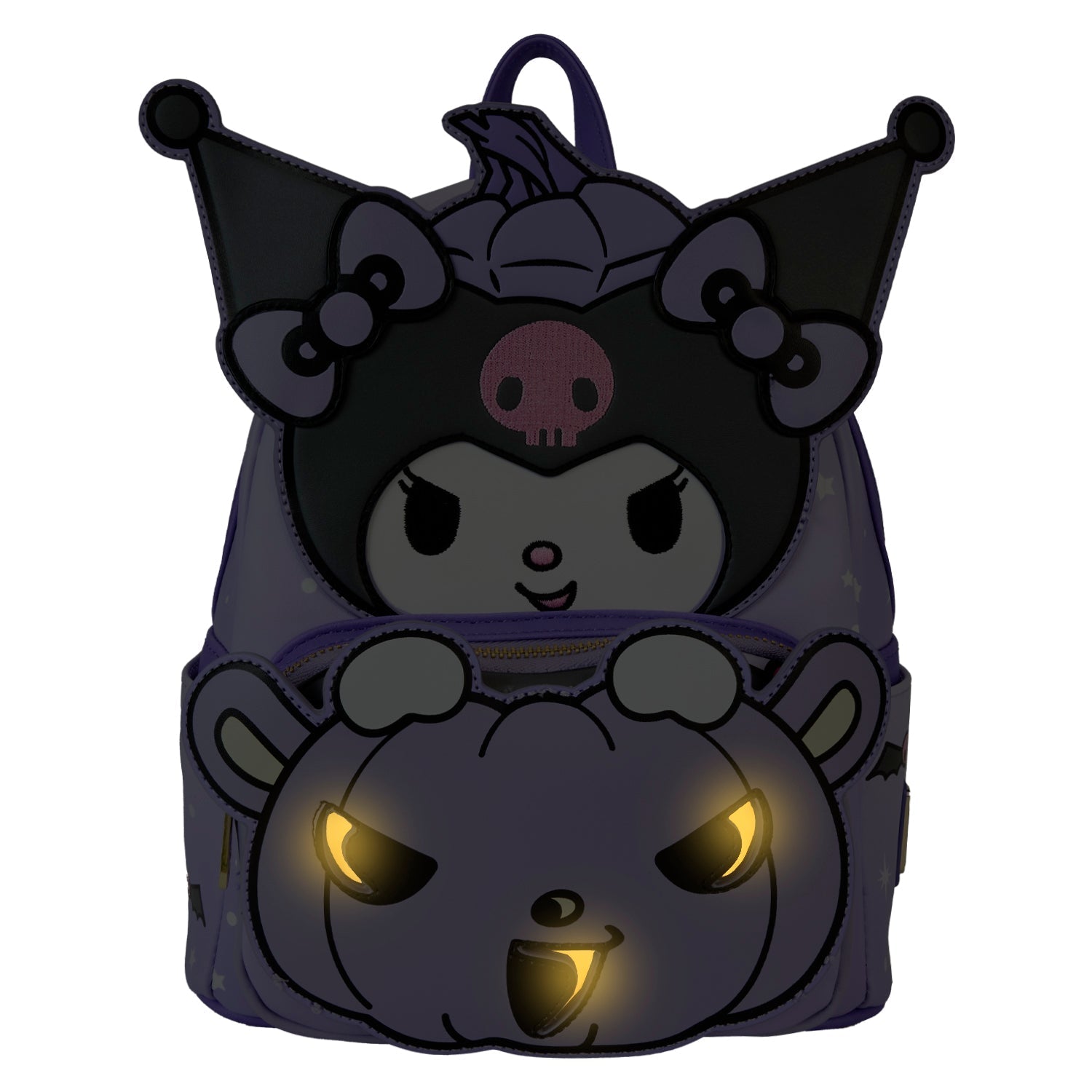 Loungefly x Sanrio Kuromi Pumpkin Mini Backpack - GeekCore