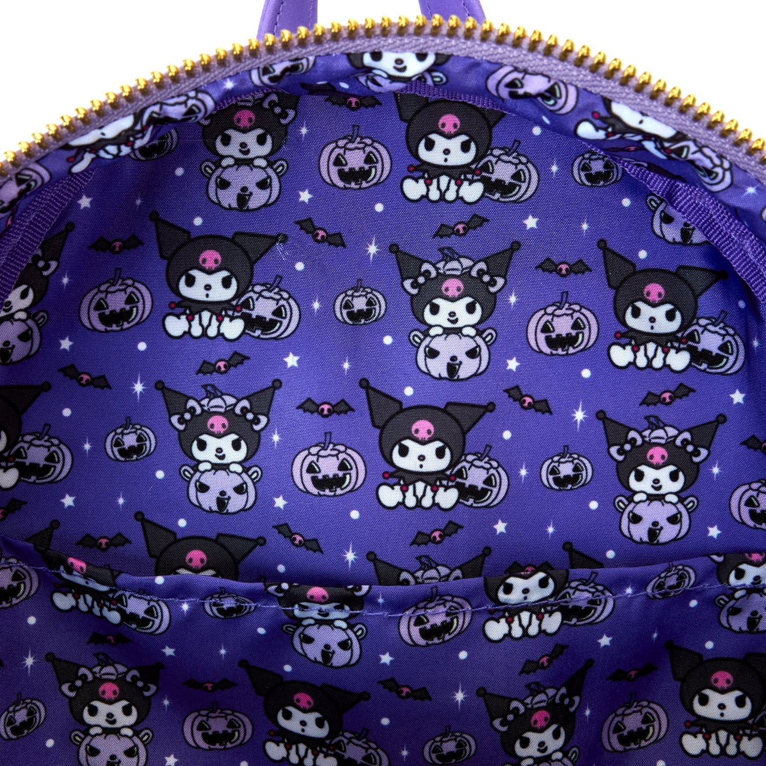 Loungefly x Sanrio Kuromi Pumpkin Mini Backpack - GeekCore