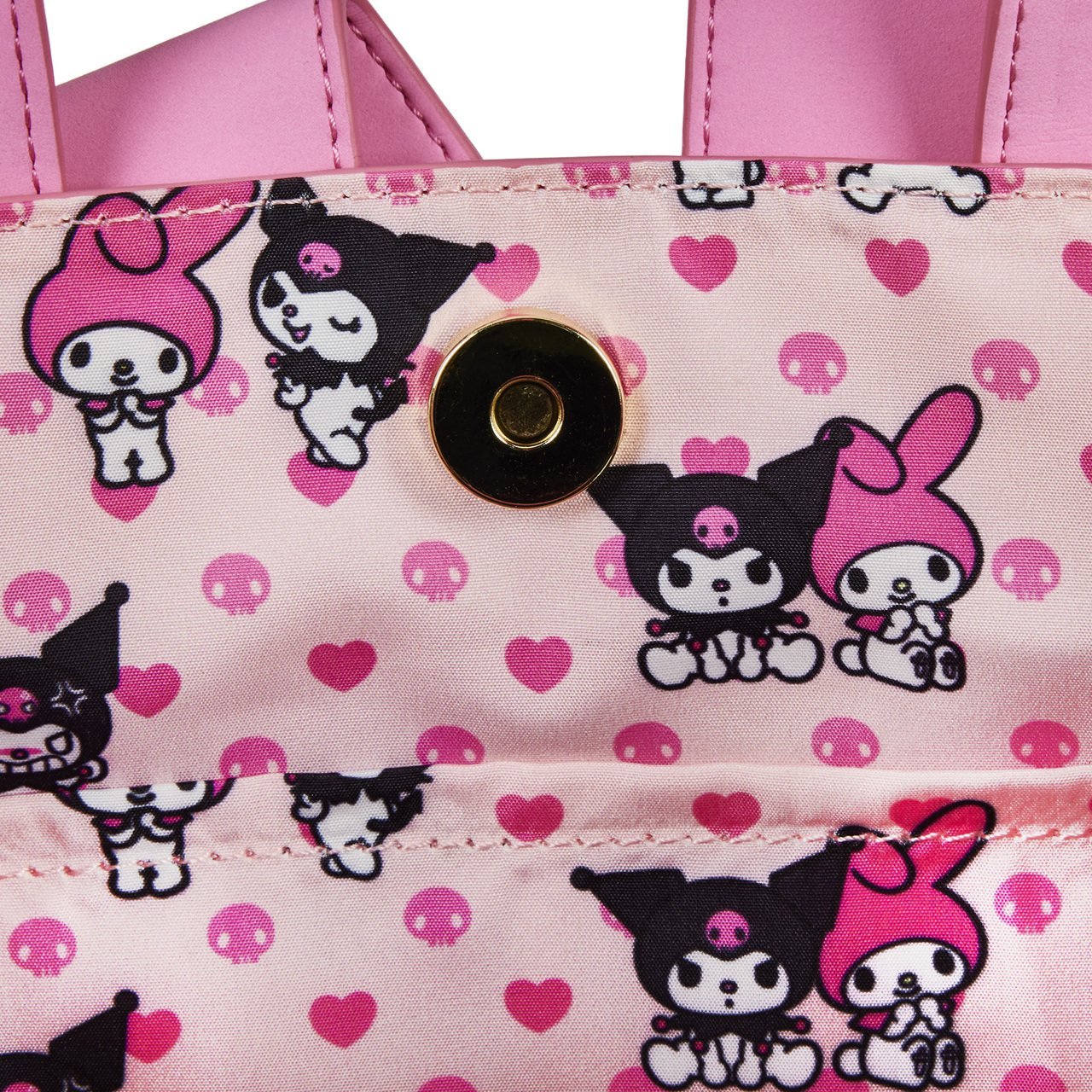 Loungefly x Sanrio My Melody and Kuromi Double Sided Crossbody Bag - GeekCore