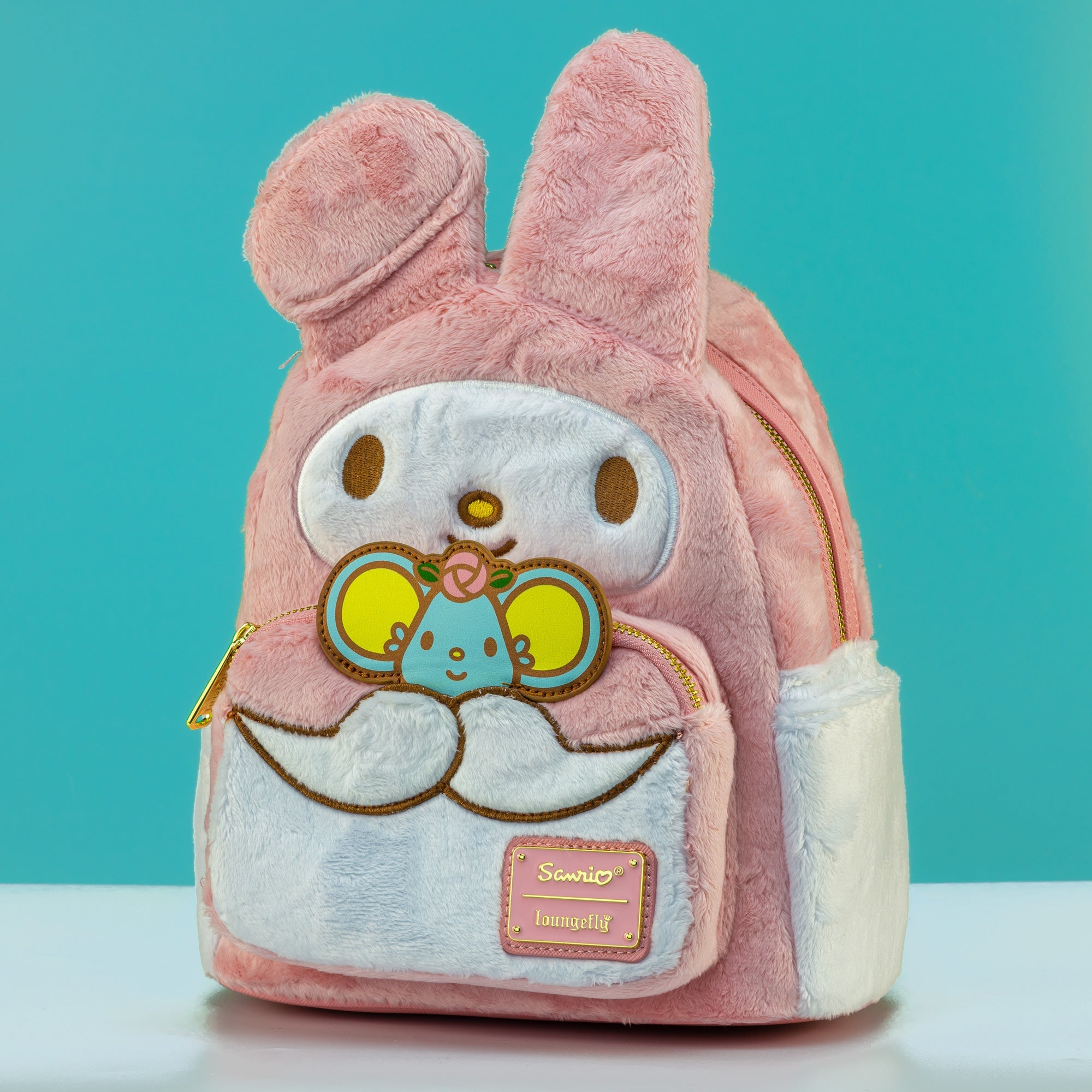 Loungefly x Sanrio My Melody Plush Cosplay Mini Backpack - GeekCore