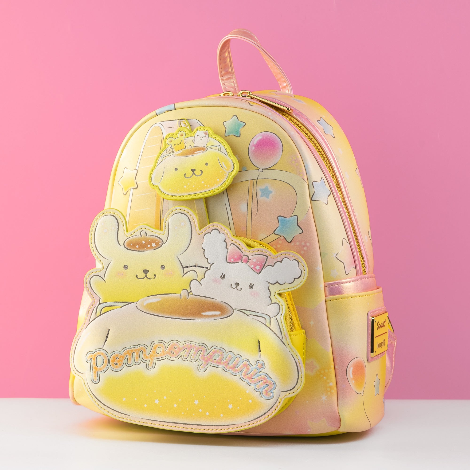 Loungefly x Sanrio Pompompurin Carnival Mini Backpack - GeekCore