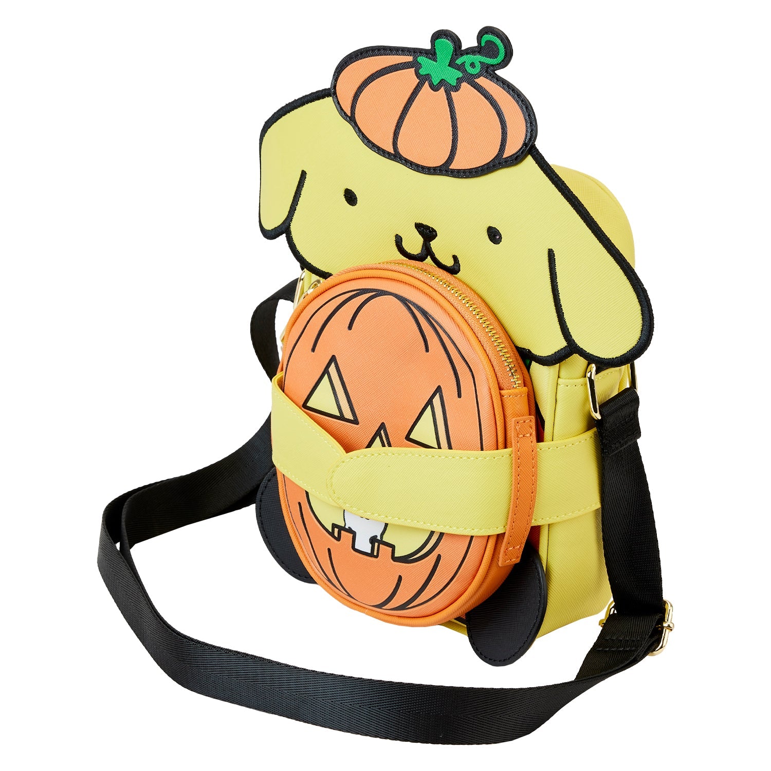 Loungefly x Sanrio Pompompurin Crossbuddies Crossbody Bag - GeekCore