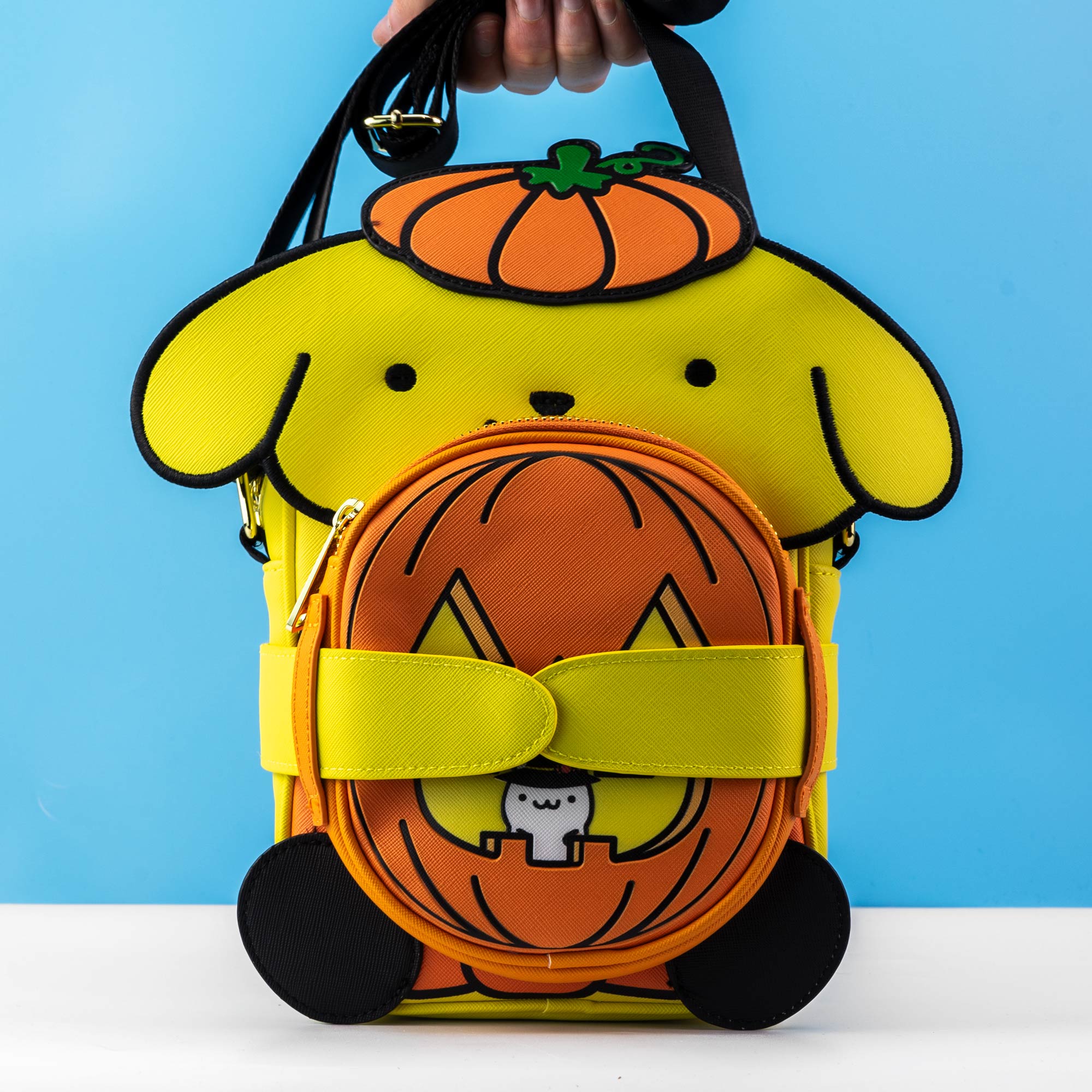 Loungefly x Sanrio Pompompurin Crossbuddies Crossbody Bag - GeekCore