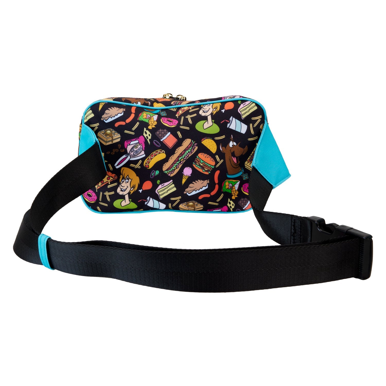 Loungefly x Scooby Doo Munchies AOP Nylon Waist Bag - GeekCore